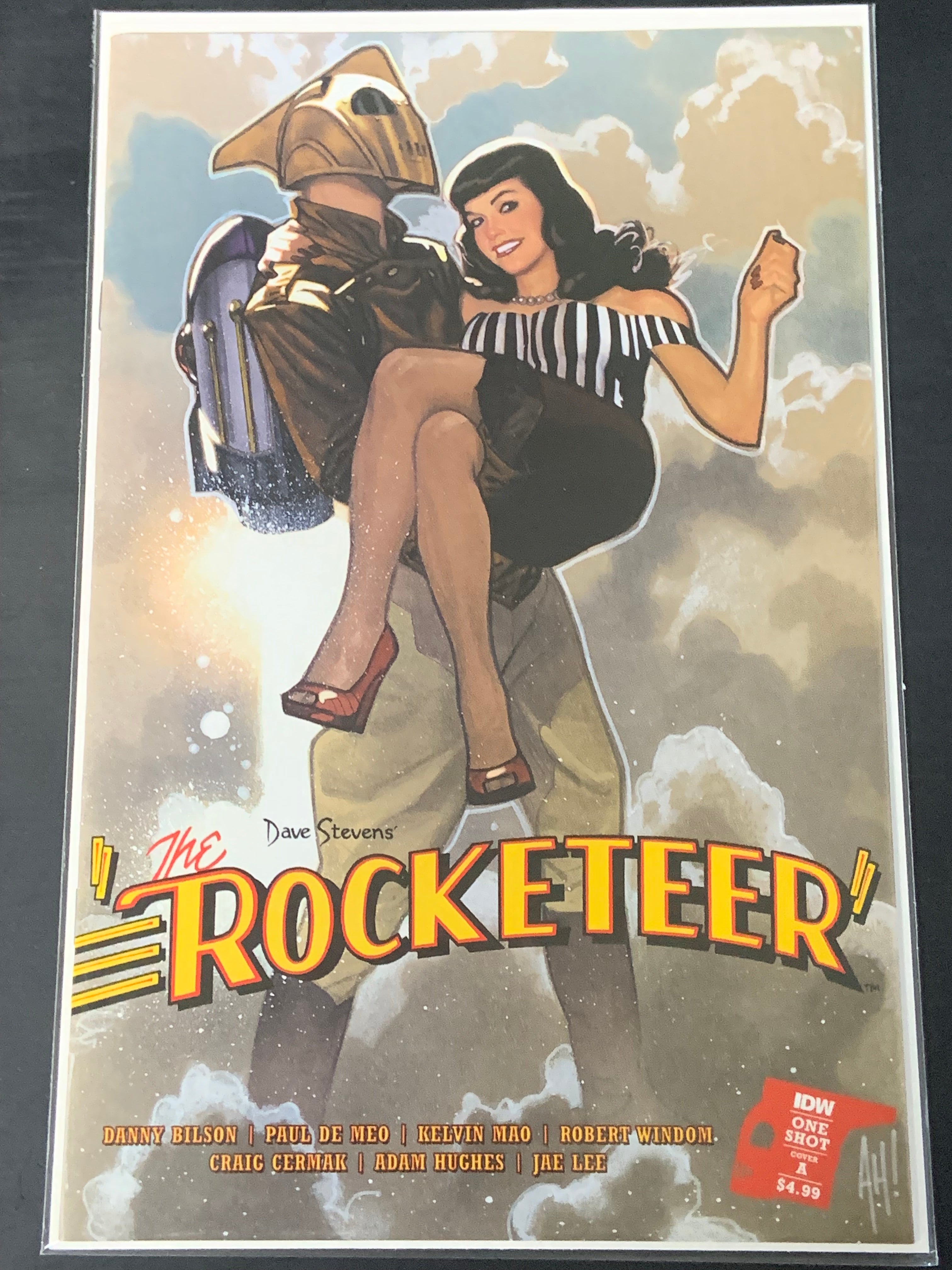 The Rocketeer 1 IDW 2023 Adam Hughes Cover A