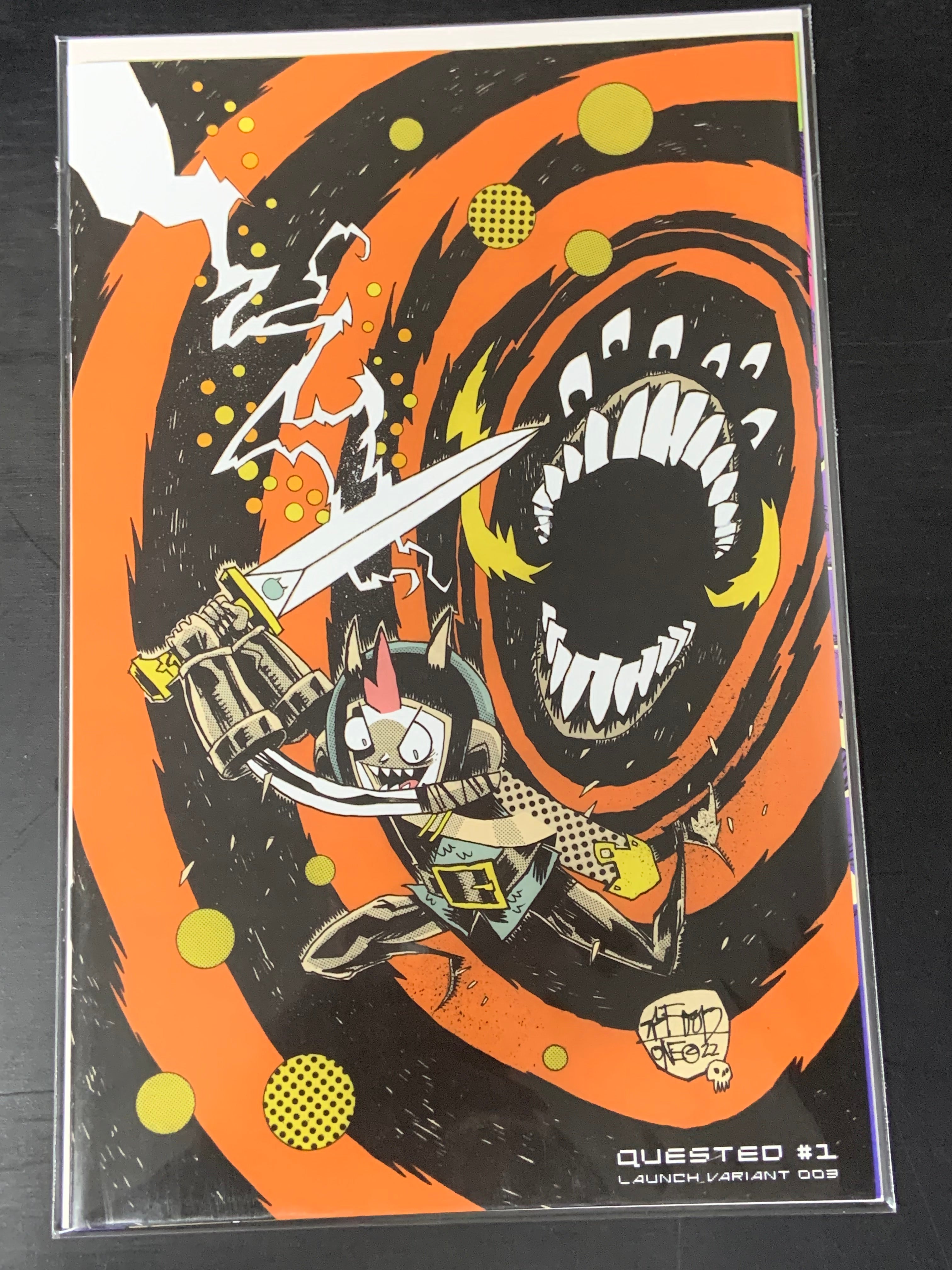 Quested 1 WhatNot Publishing 2022 Launch Variant