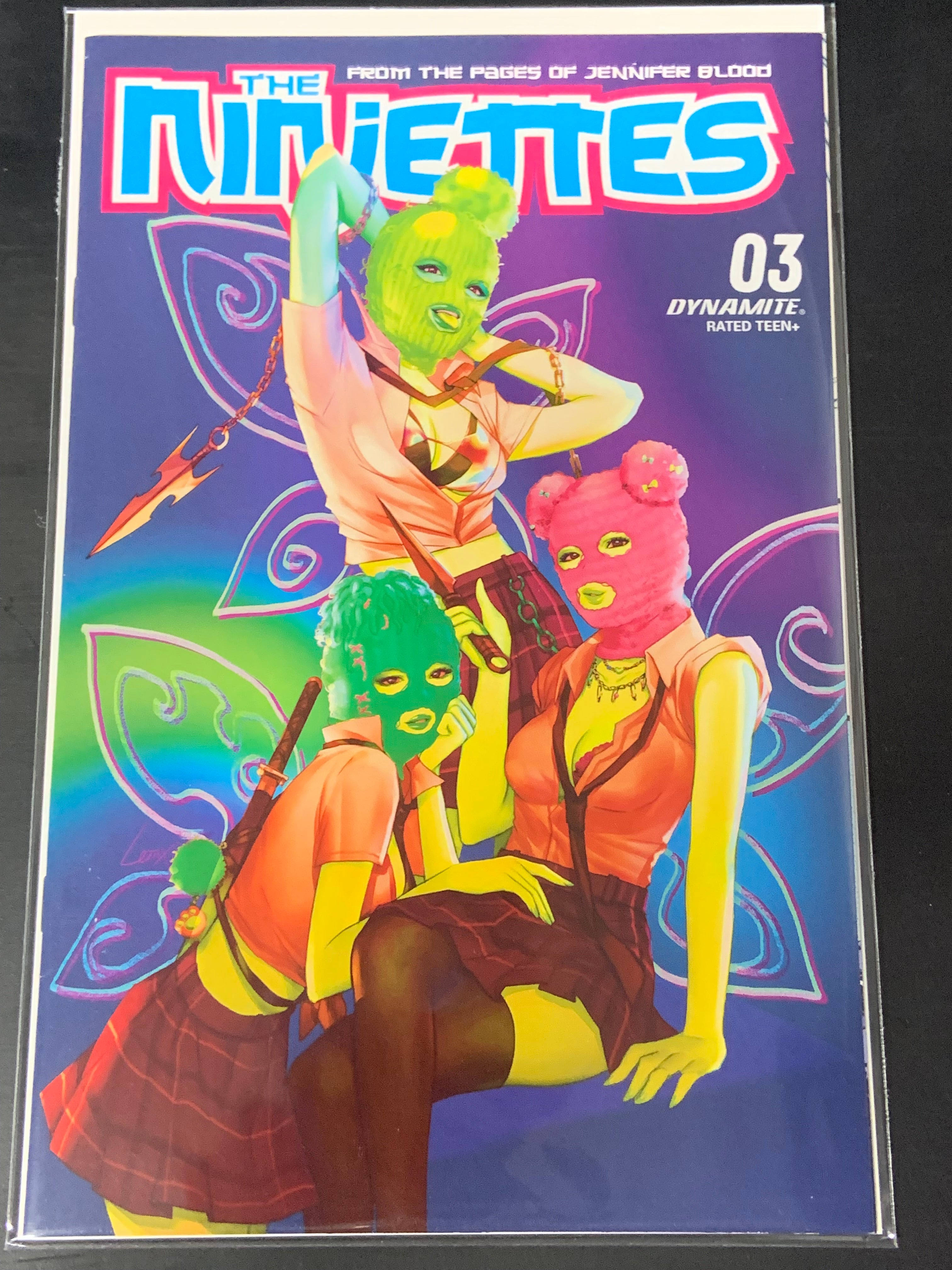 Ninjettes 3 Dynamite 2022 Cover A