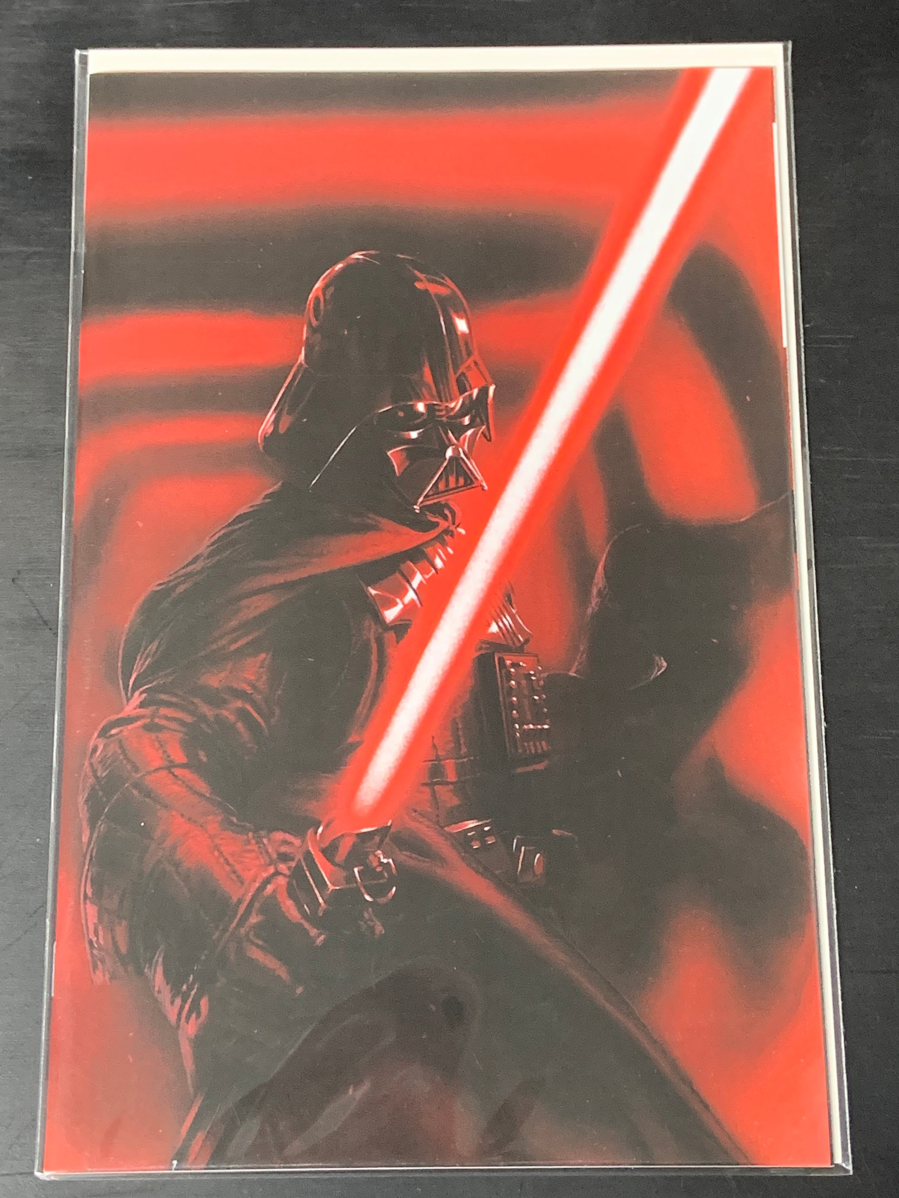 Darth Vader Black White & Red 1 Marvel 2023 1:100 Dell'Otto Virgin Variant