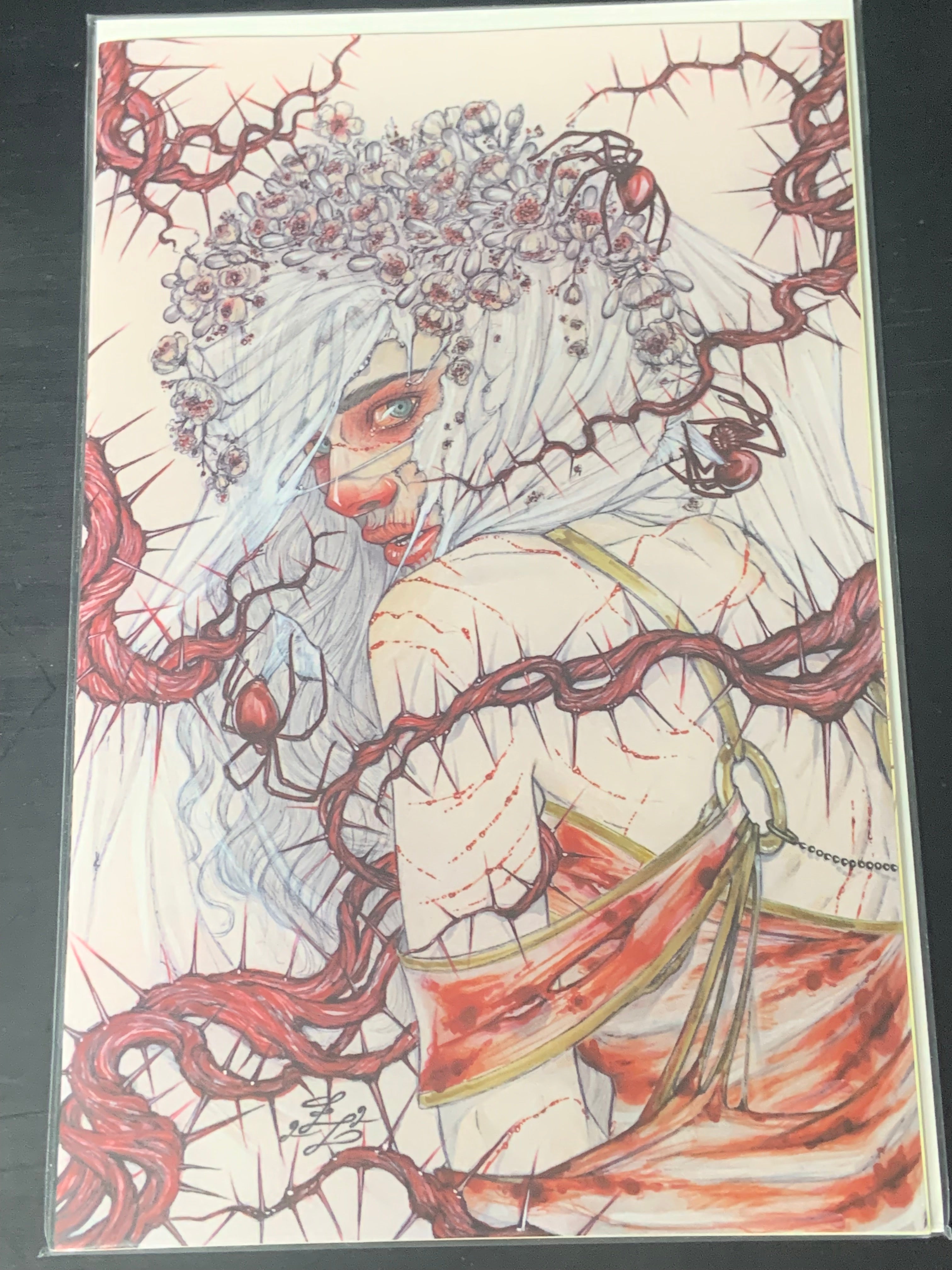 BRIAR #1 ZOE LACCHEI EXCLUSIVE VIRGIN COLOR HOLD BLOODY EDITION
