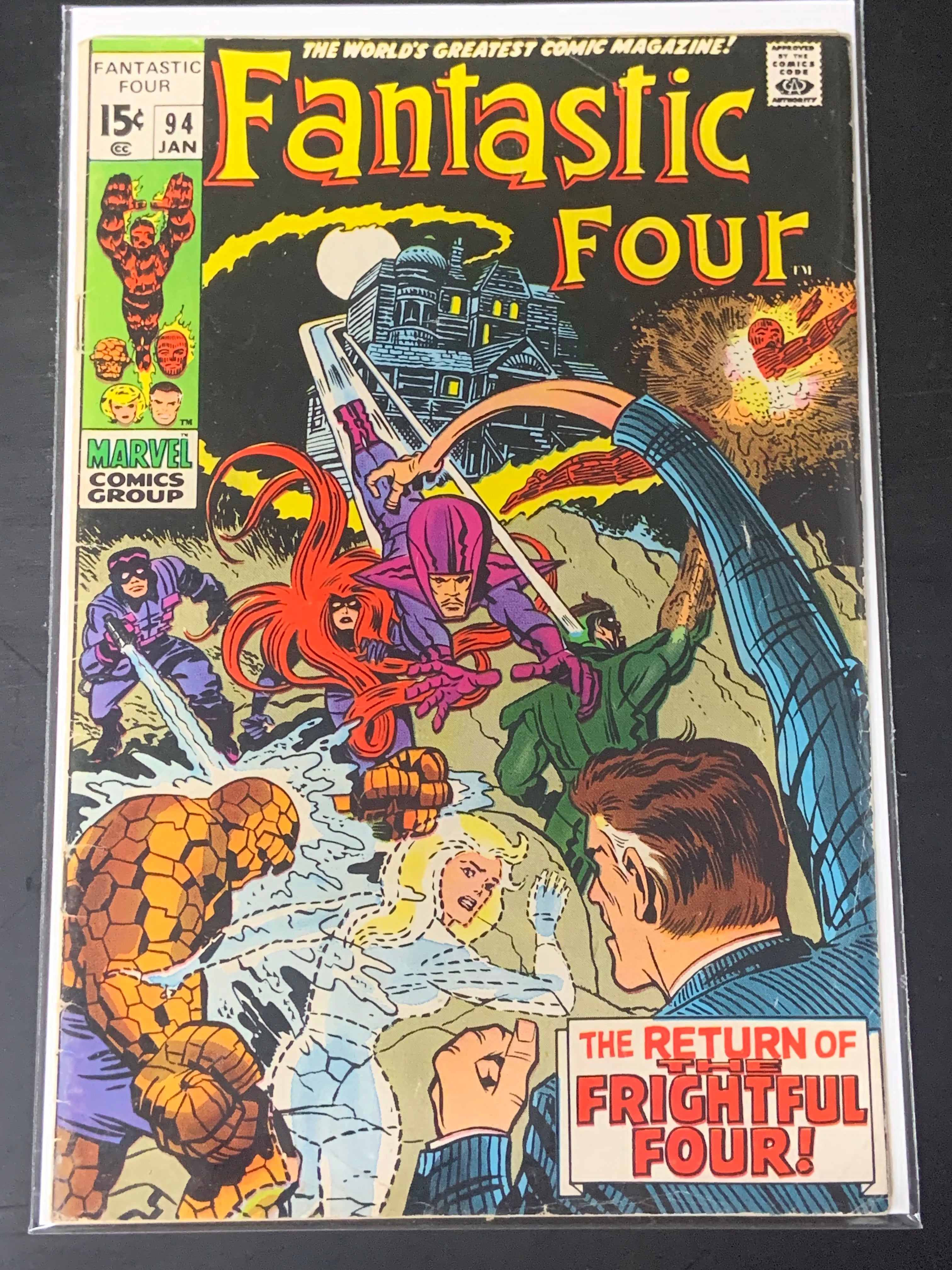 Fantastic Four 94 Marvel 1970 1st App of Agatha Harkness