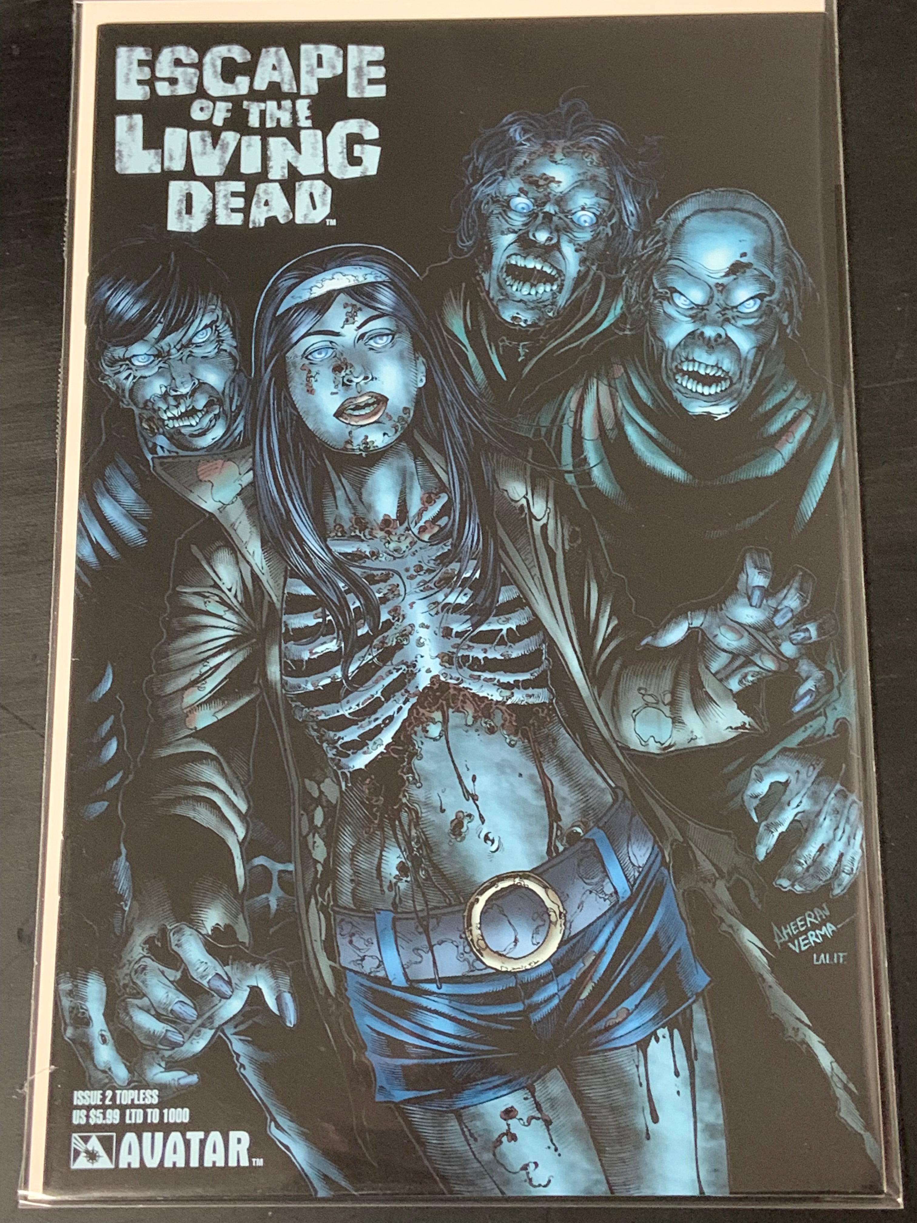 Escape of the Living Dead 2 Avatar Comics 2005