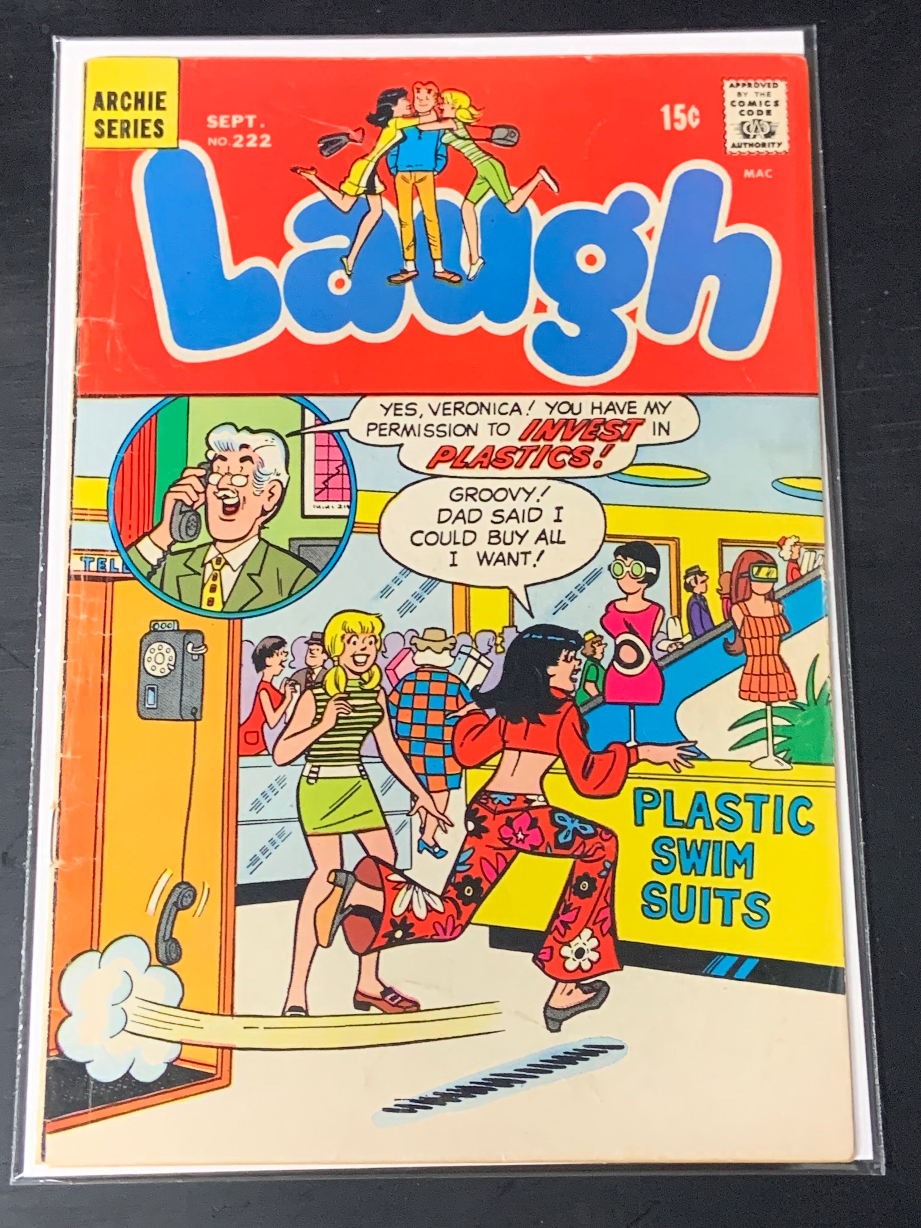 Laugh 222 Archie Comics 1969 Silver Age