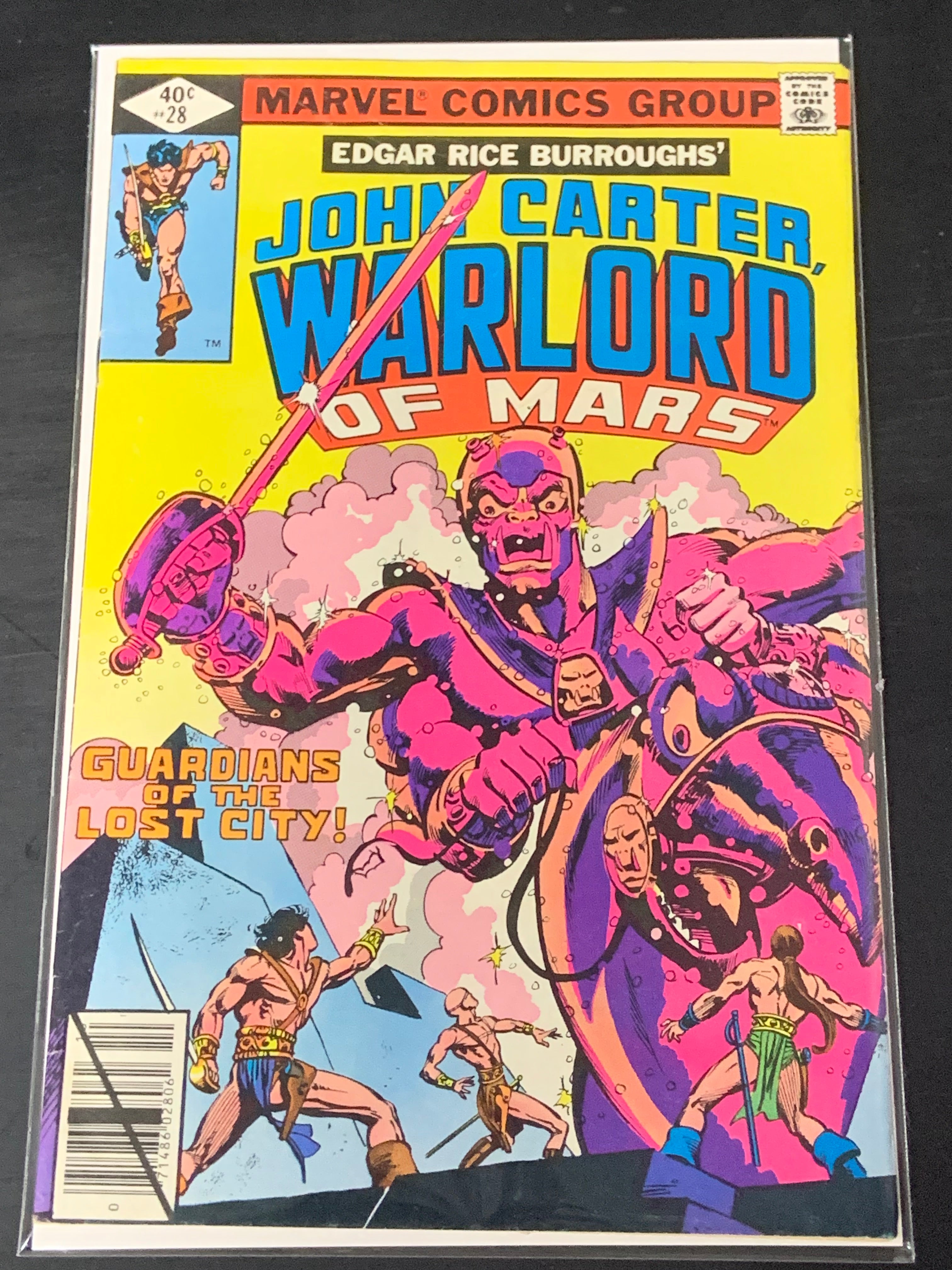 John Carter Warlord Of Mars 28 Marvel 1979