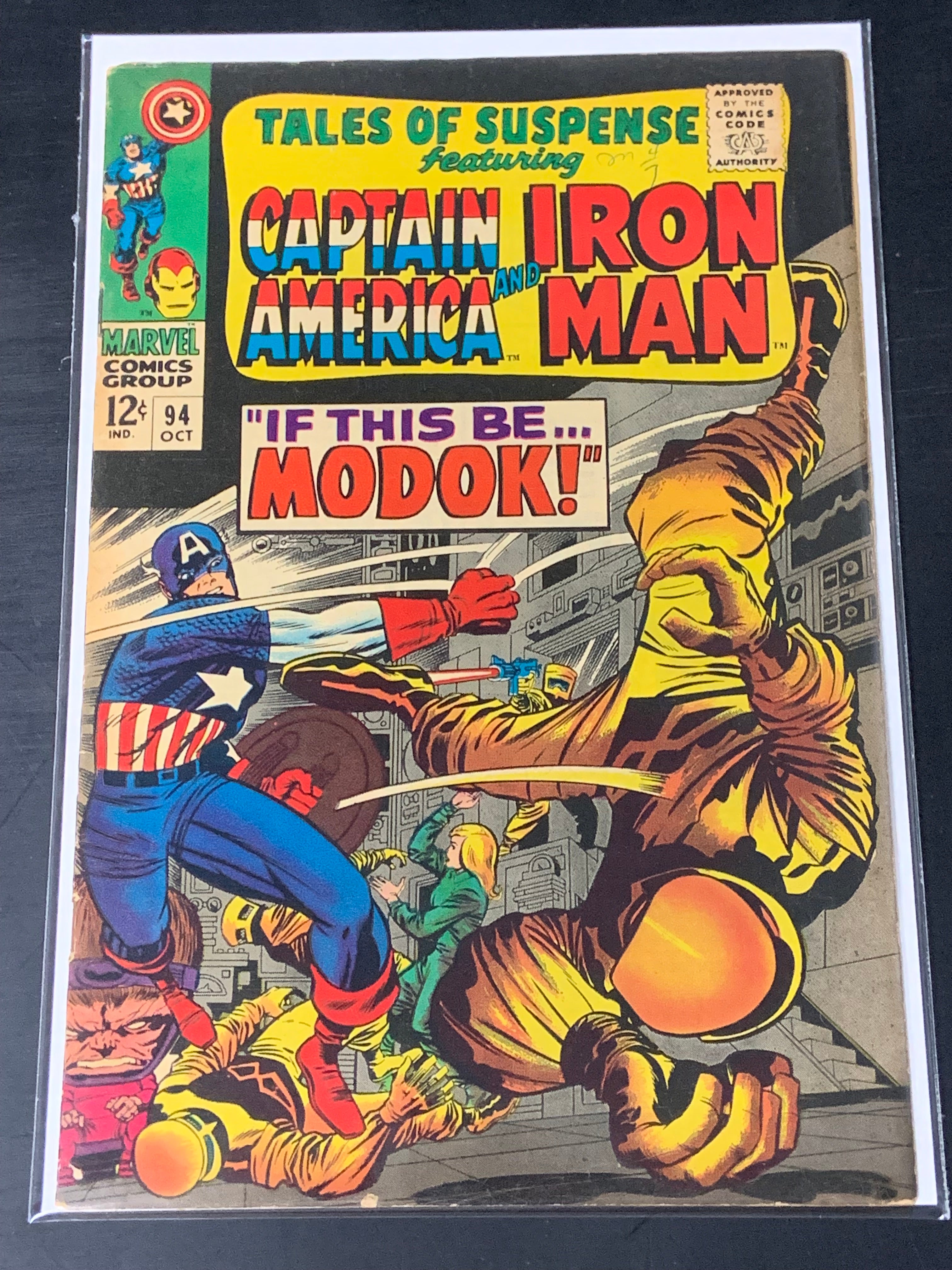 TALES OF SUSPENSE 94 MARVEL 1967 1ST APP OF MODOK