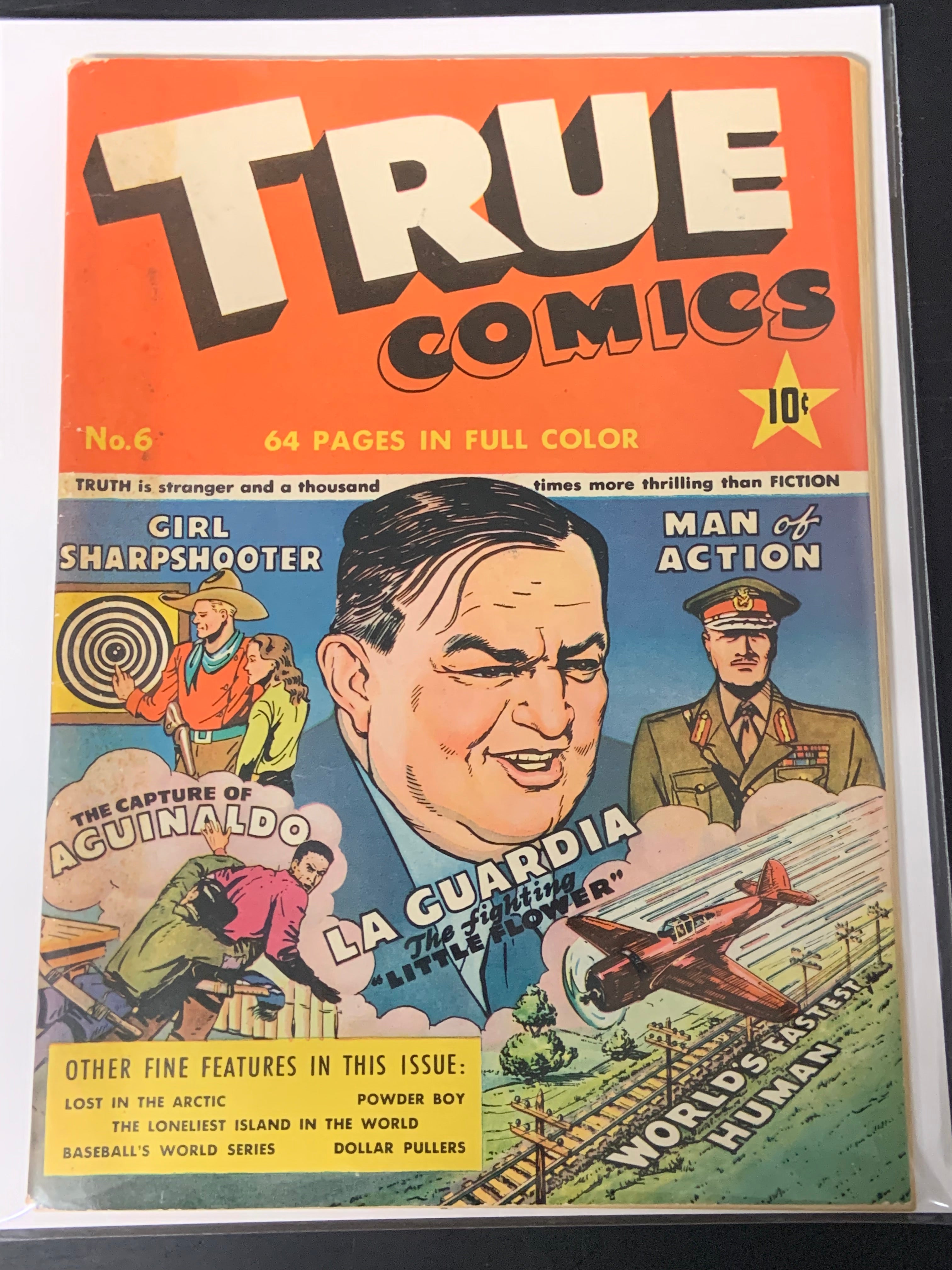 True Comics 6 1941 Very Scarce WW2 Comic