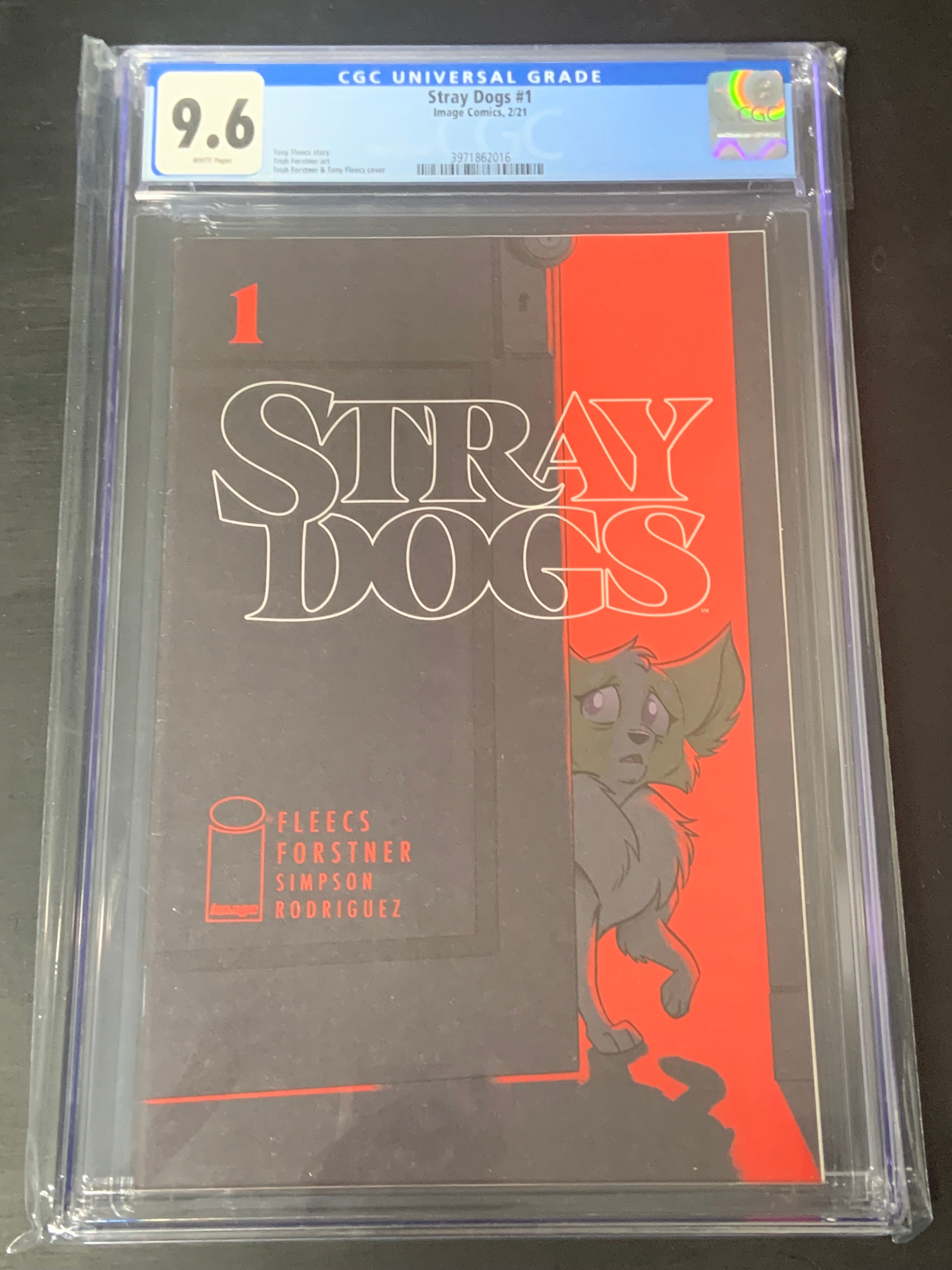 Stray Dogs 1 Image 2021 Cover A CGC 9.6
