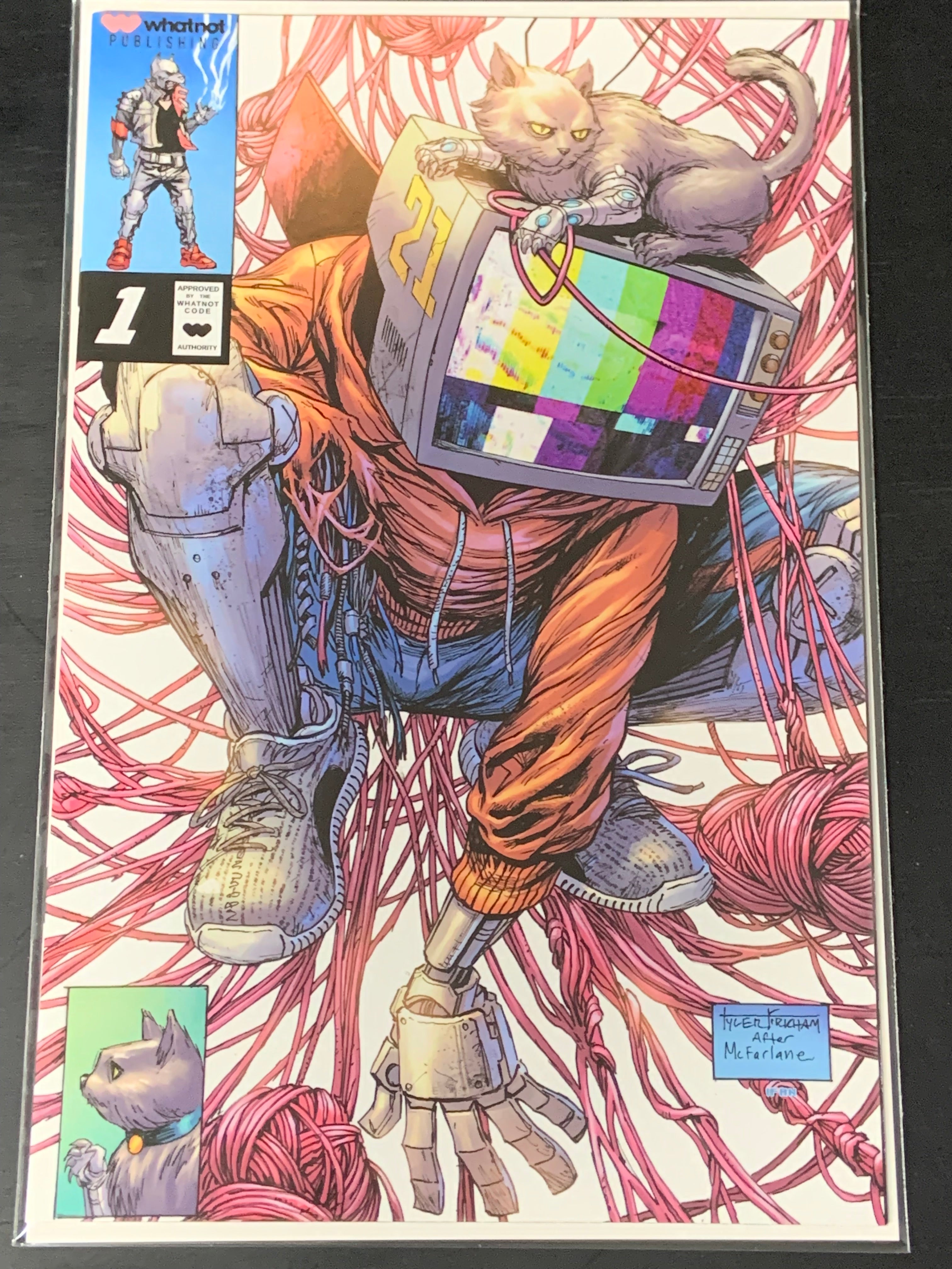 Ninja Funk 1 Whatnot Publishing 2022 1:25 Tyler Kirkham Virgin Variant