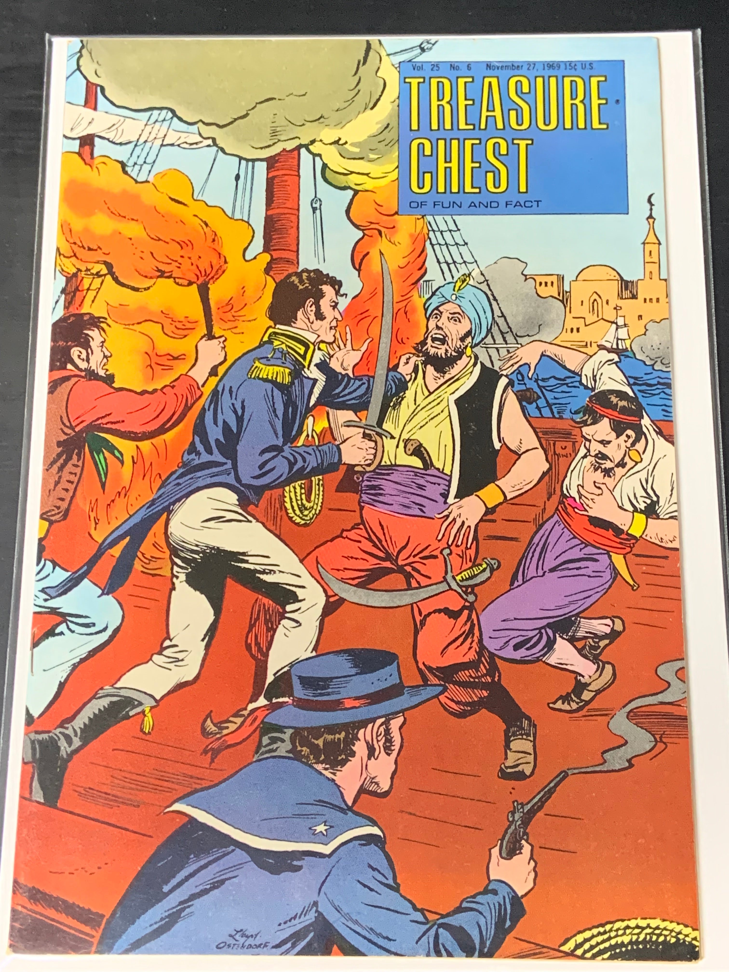 Treasure Chest Of Fun And Fact 6 November 1969 Silver Age