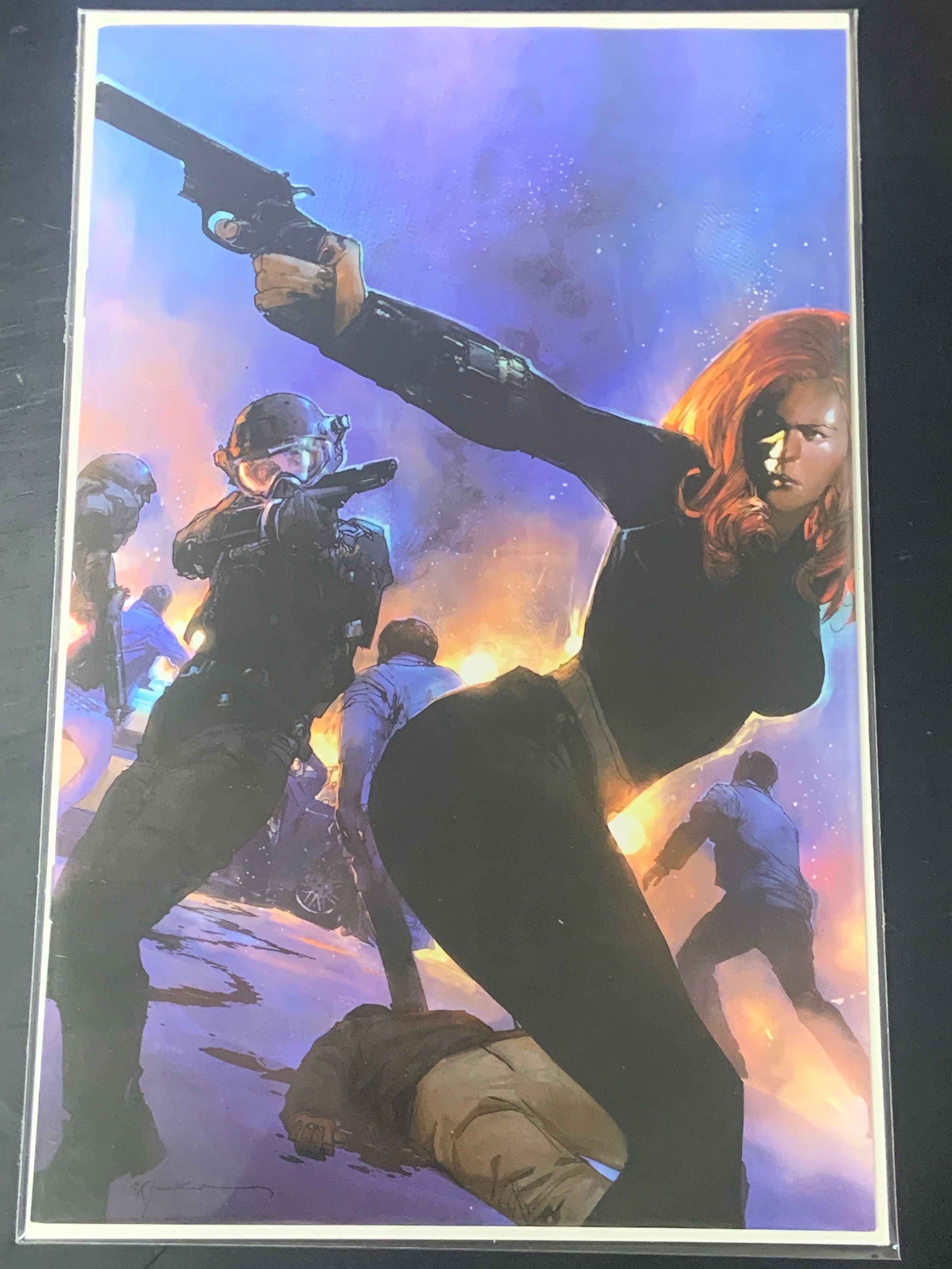 Heat Seeker Gun Honey 1 Titan Comics 2023 1:10 Virgin Variant