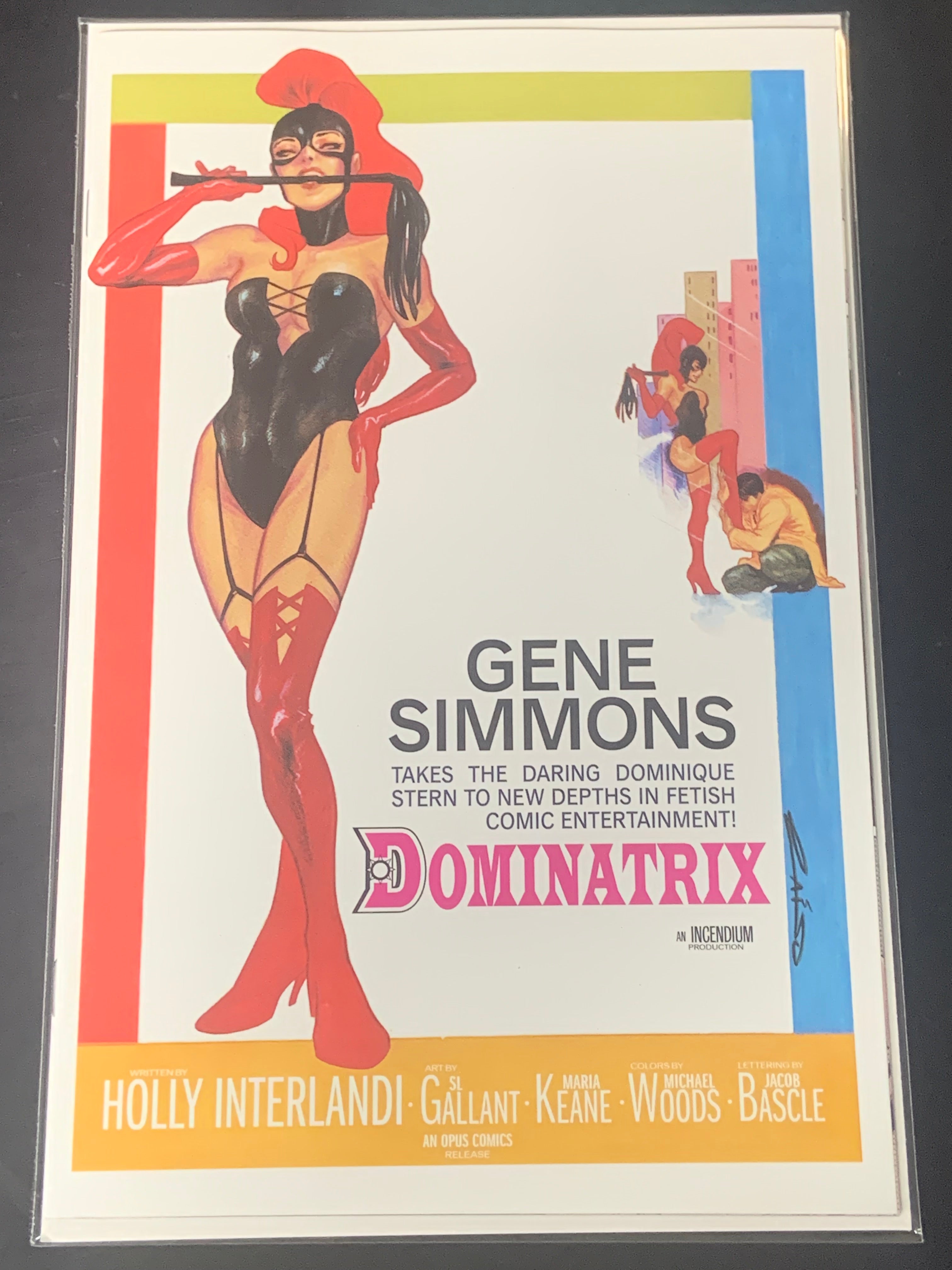 Gene Simmons' Dominatrix 1 Opus Comics 2023 Emilio Laiso 1:5 Variant