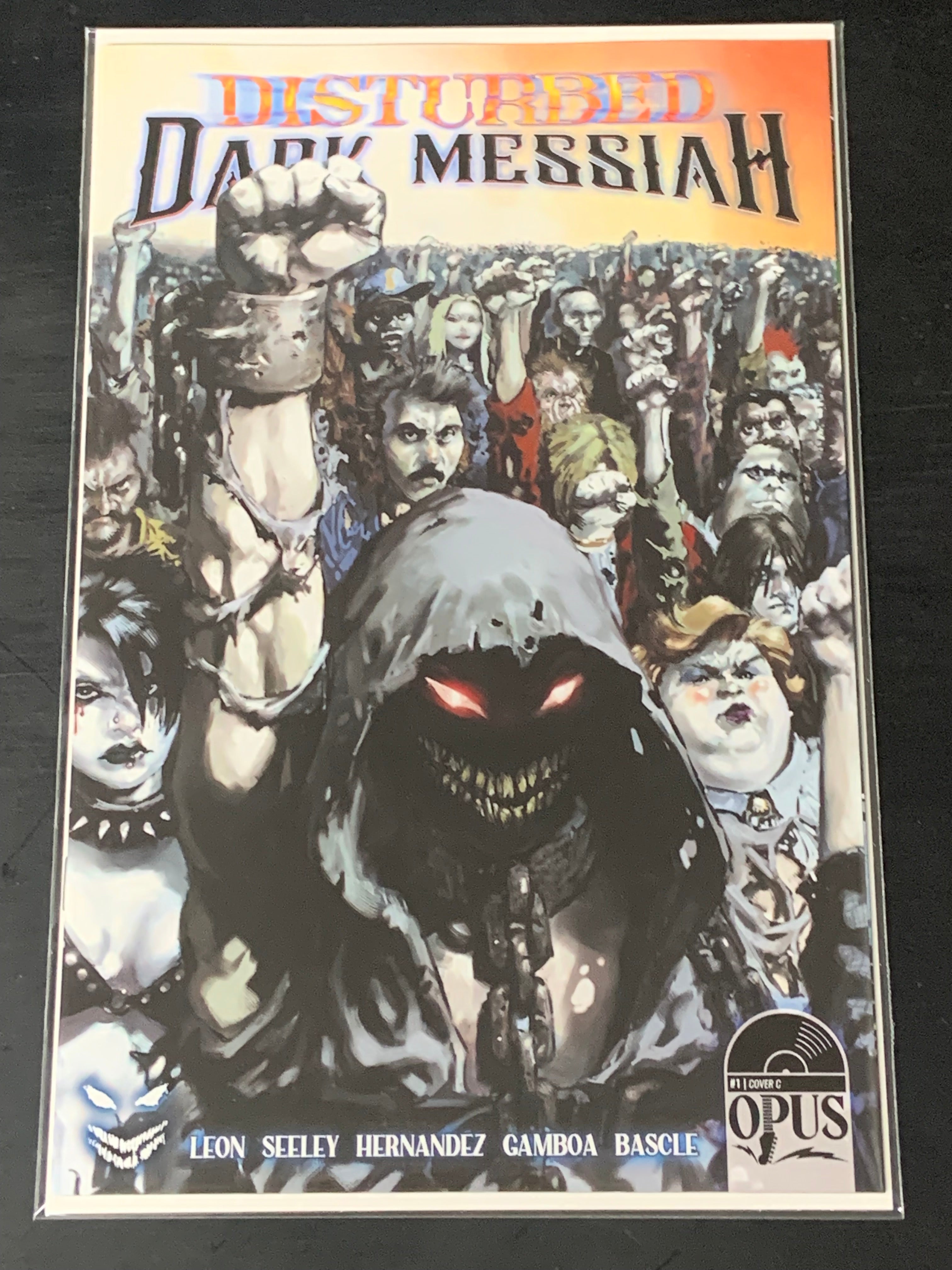 Disturbed Dark Messiah 1 Opus Comics 2022 Todd McFarlane 1:10 Wraparound Variant
