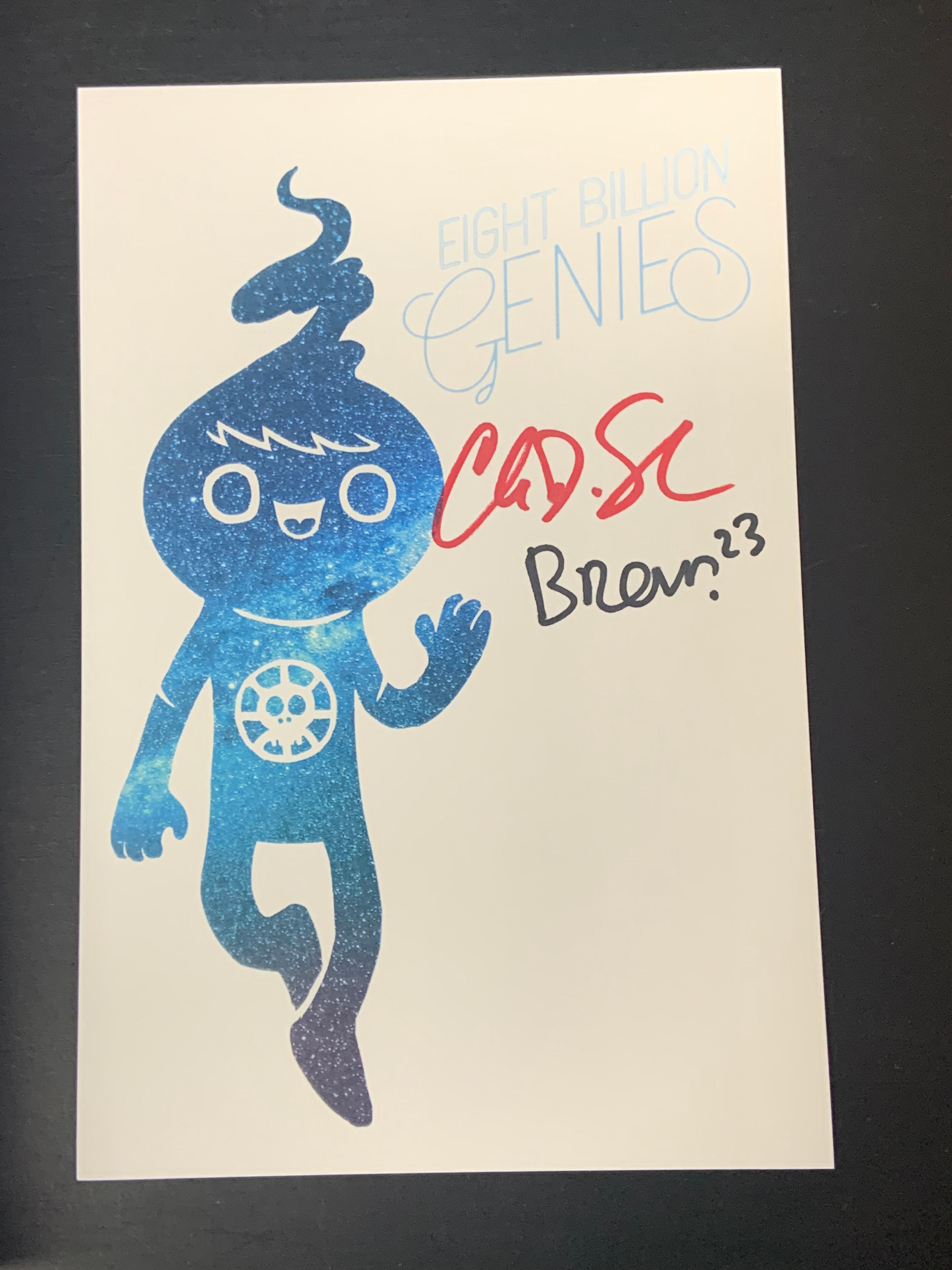 Eight Billion Genies Deluxe Hardcover Edition Image 2023 Double Signed