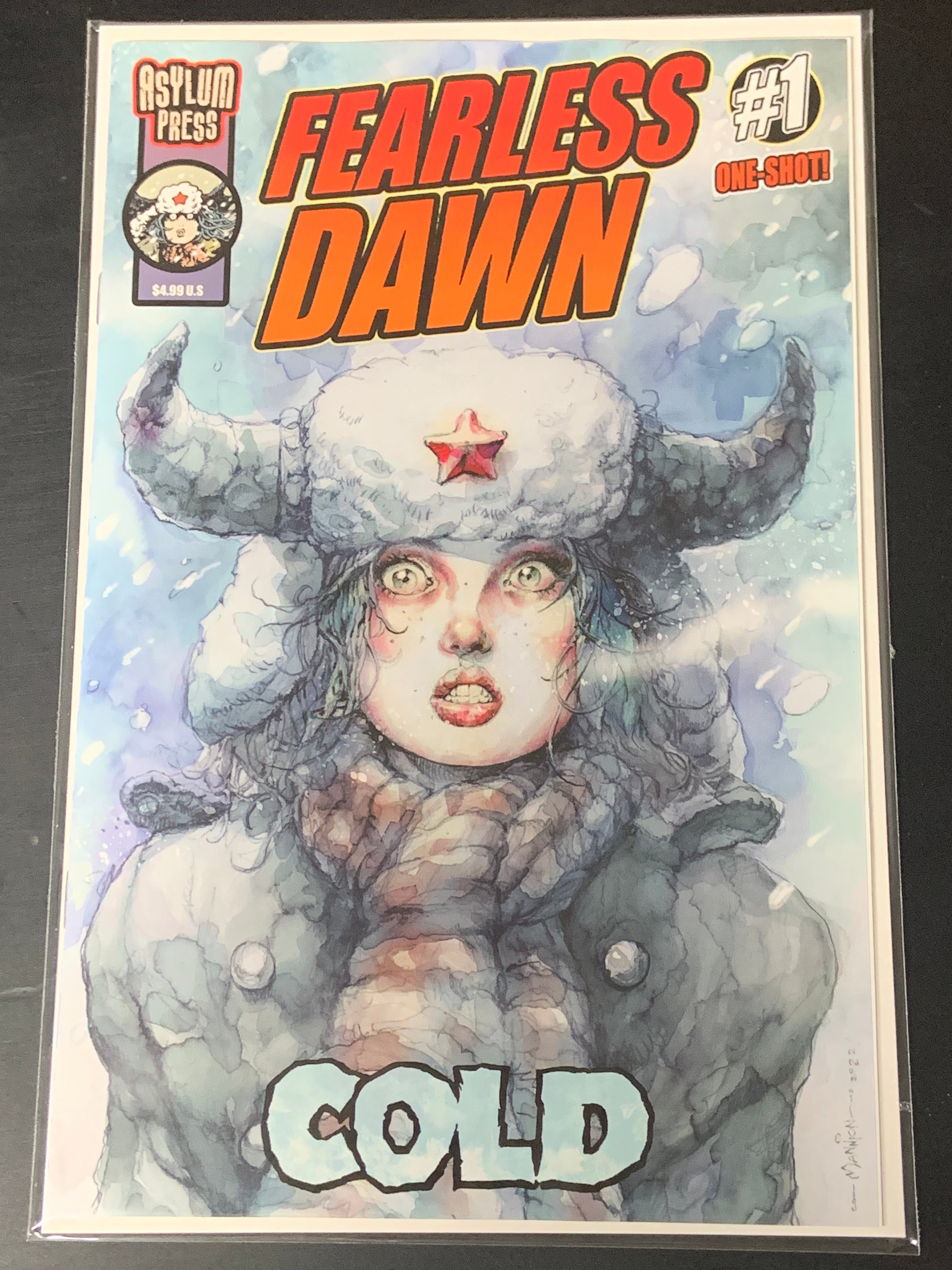 Fearless Dawn : Cold 1 Asylum Press 2023 One-Shot