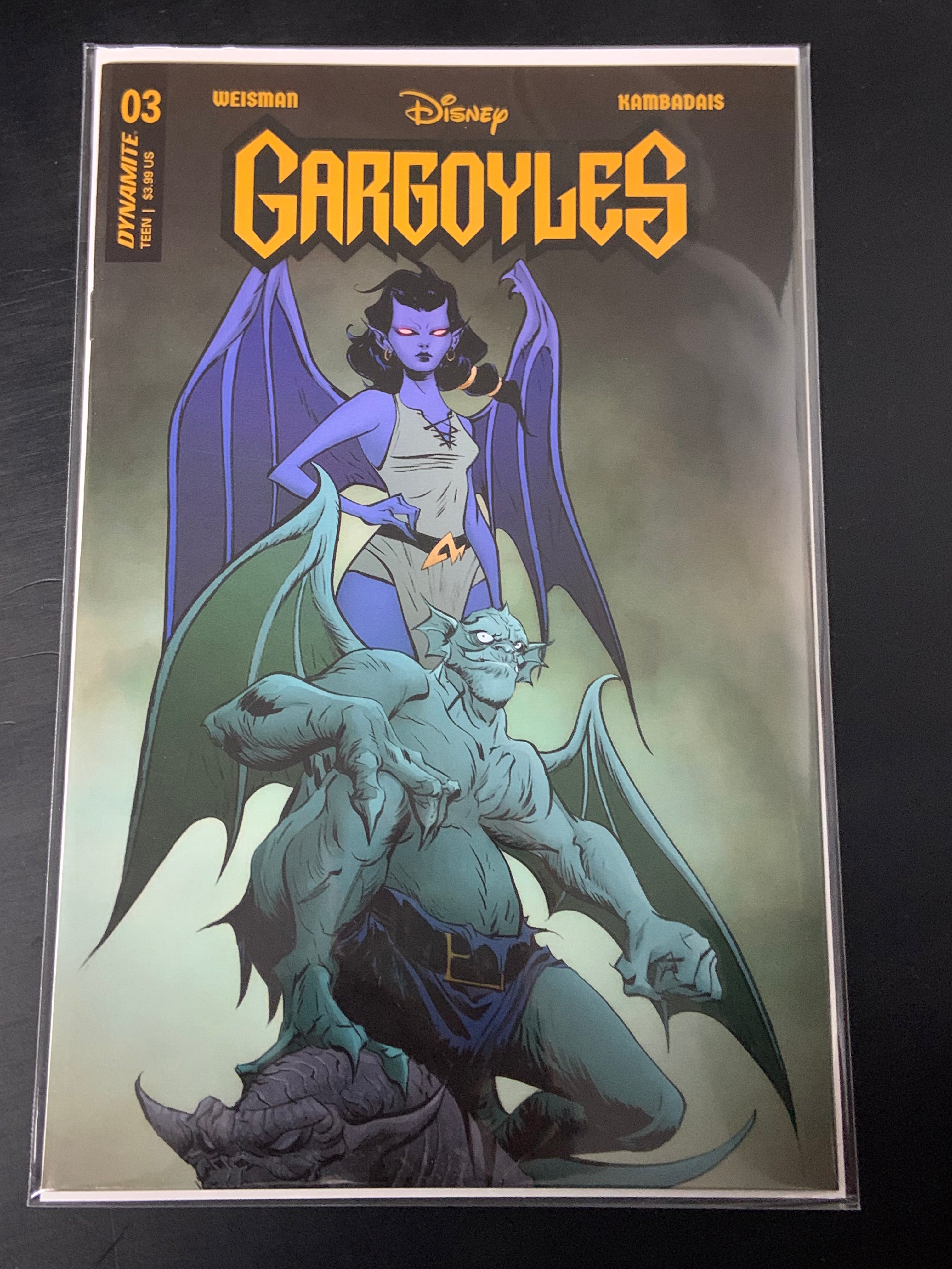 Gargoyles 3 Dynamite 2023 Jae Lee Variant