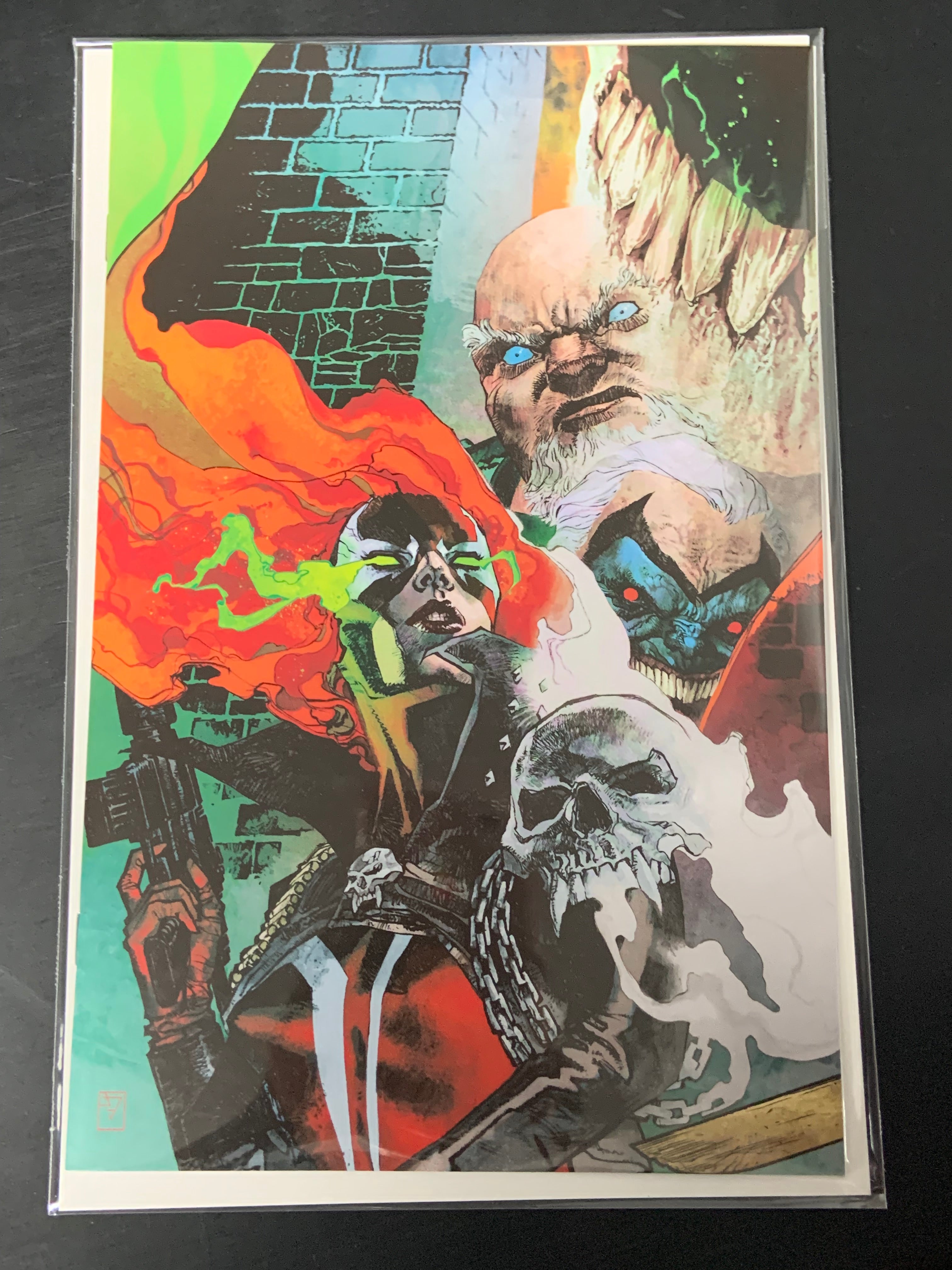 Spawn The Scorched 20 Image 2023 Virgin Variant