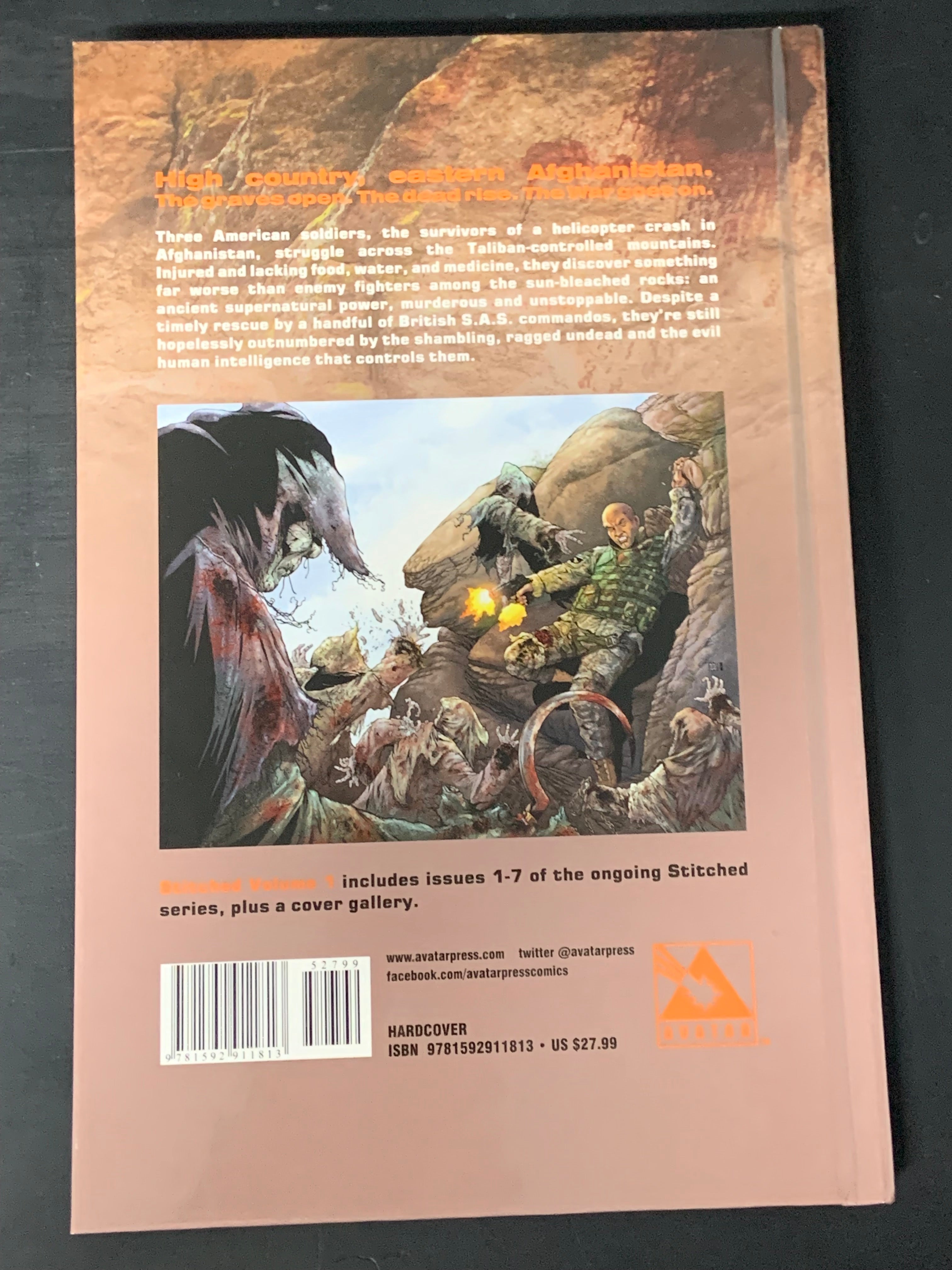 Stitched Volume 1 Avatar Hardcover Editions Garth Ennis