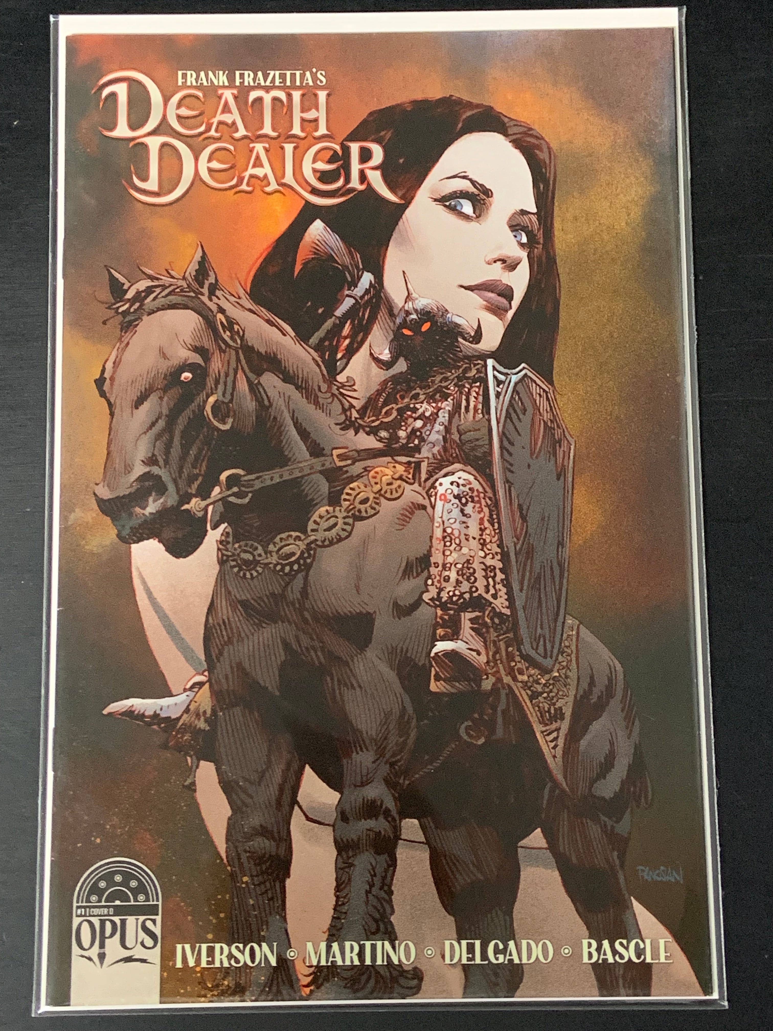 Frank Frazetta's Death Dealer 1 Opus Comics 1:10 Dan Panosian Variant
