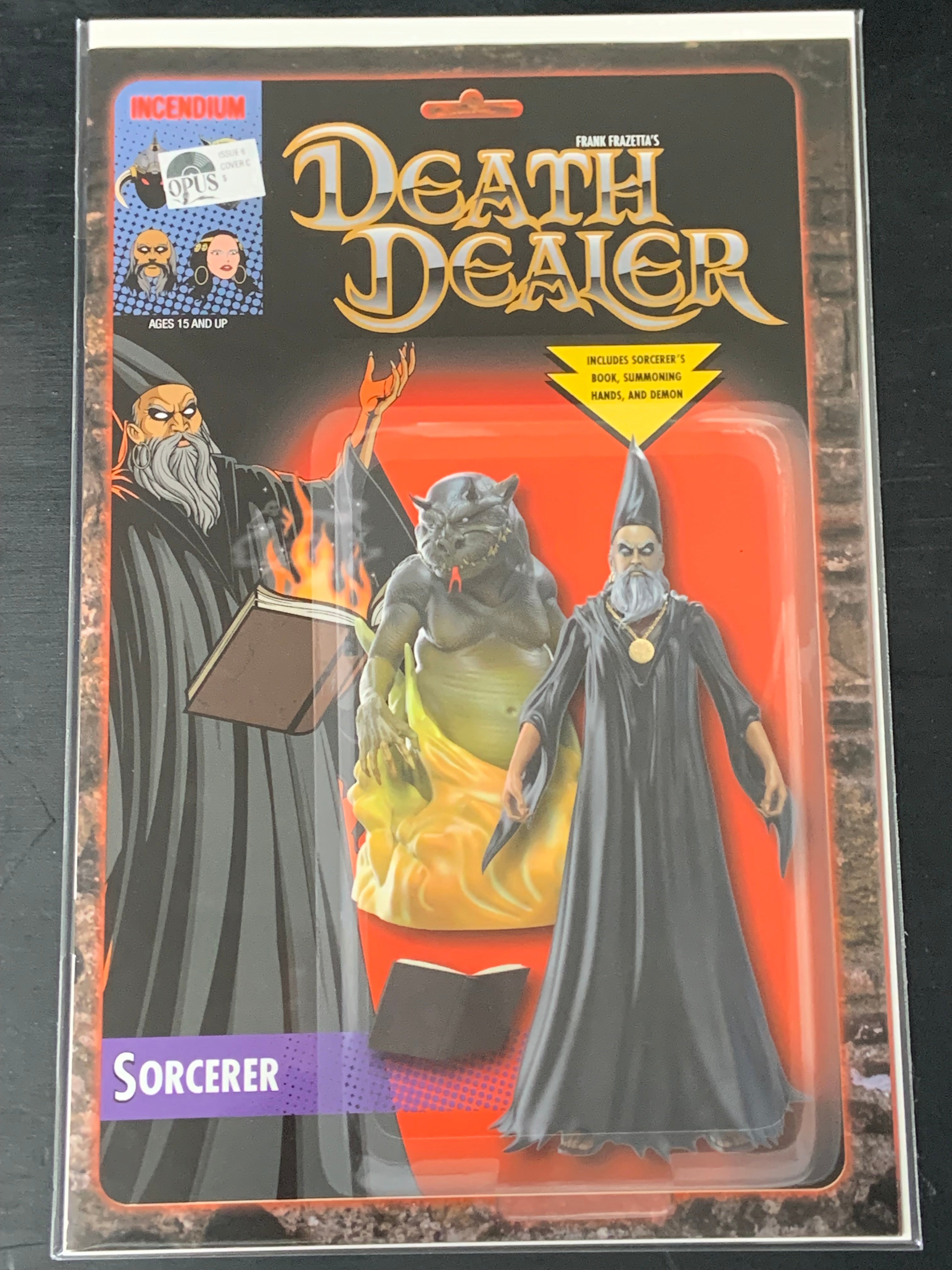 Frank Frazetta's Death Dealer 6 Opus Comics 1:5 Action Figure Variant