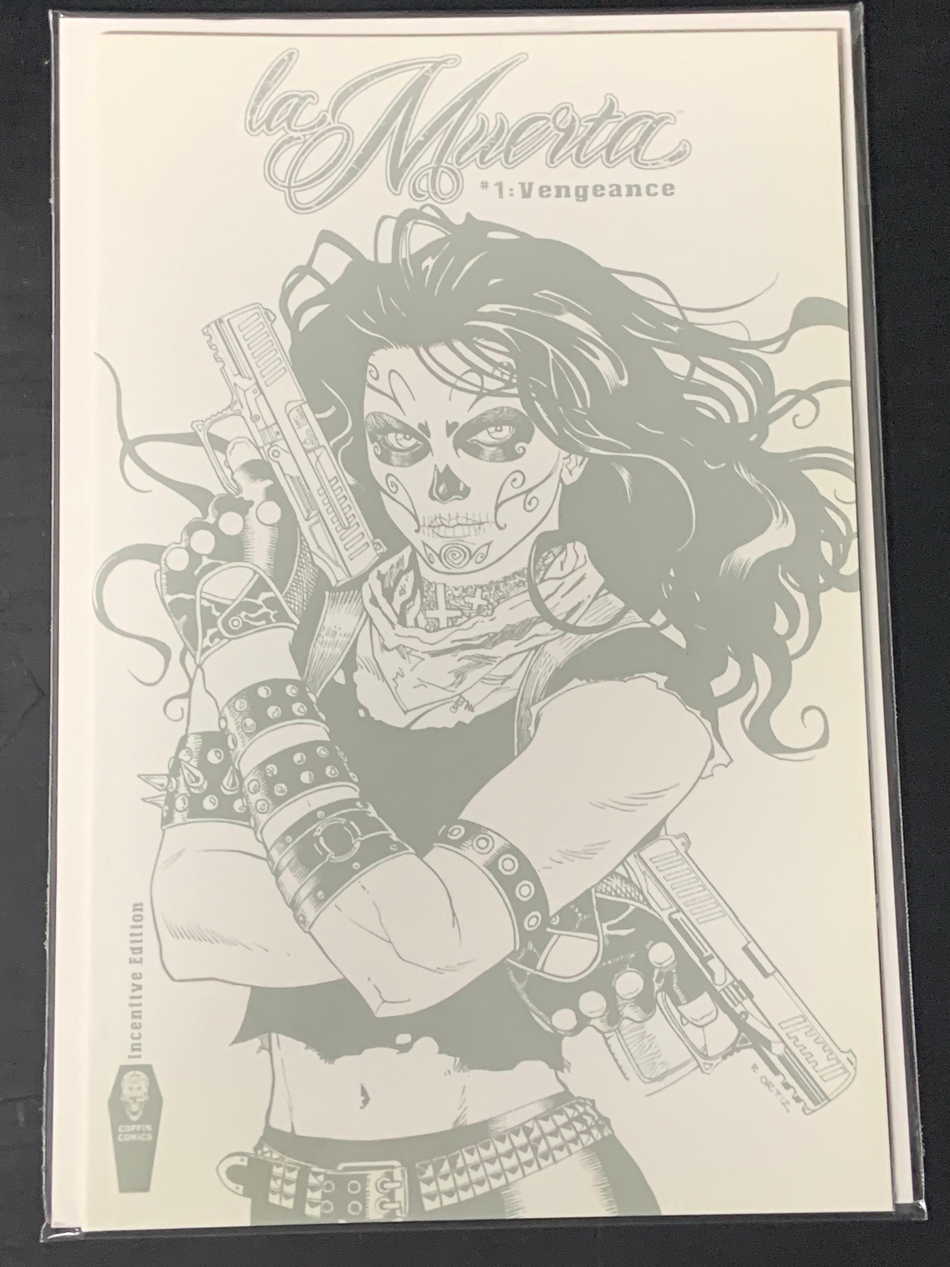 La Muerta Vengeance 1 Coffin Comics 2017 1:10 Variant