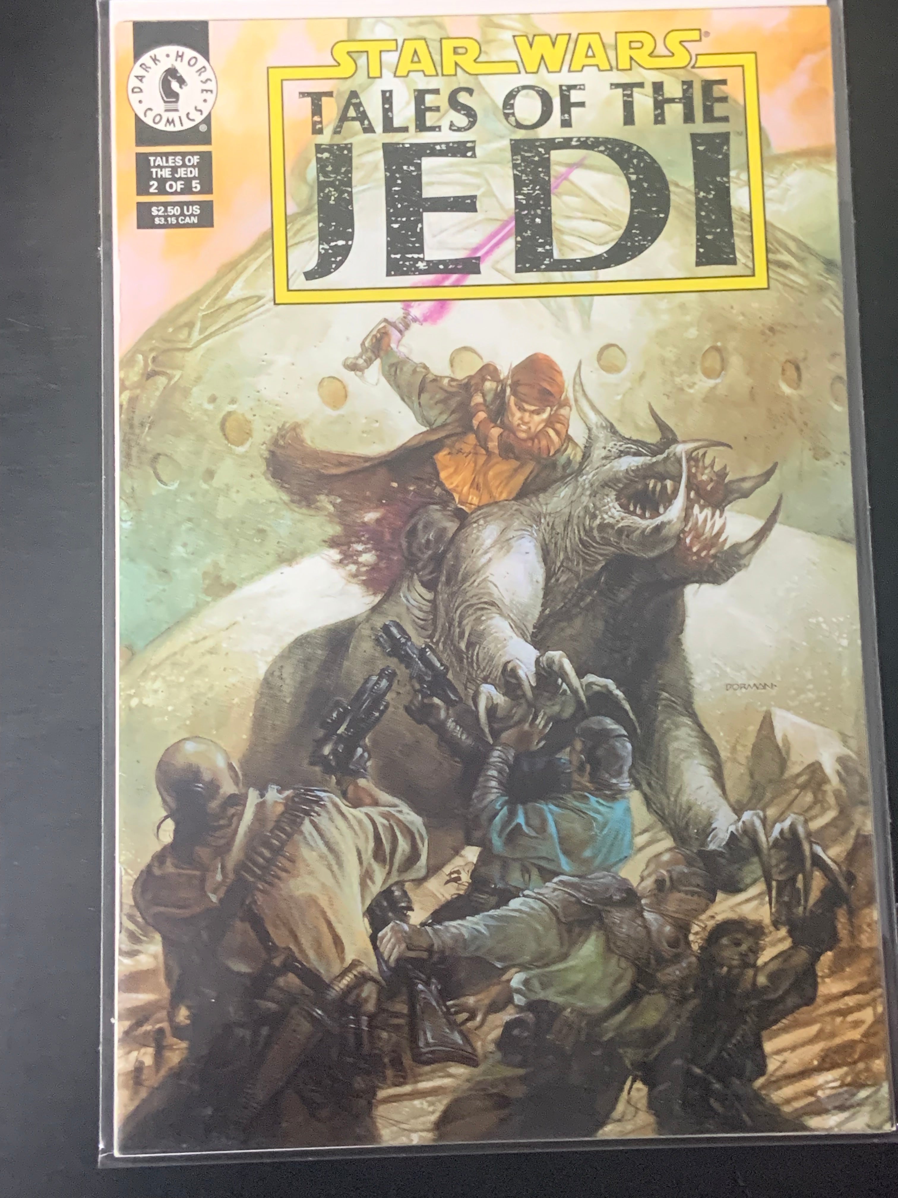 Star Wars Tales Of The Jedi 2 Dark Horse Comics 1993