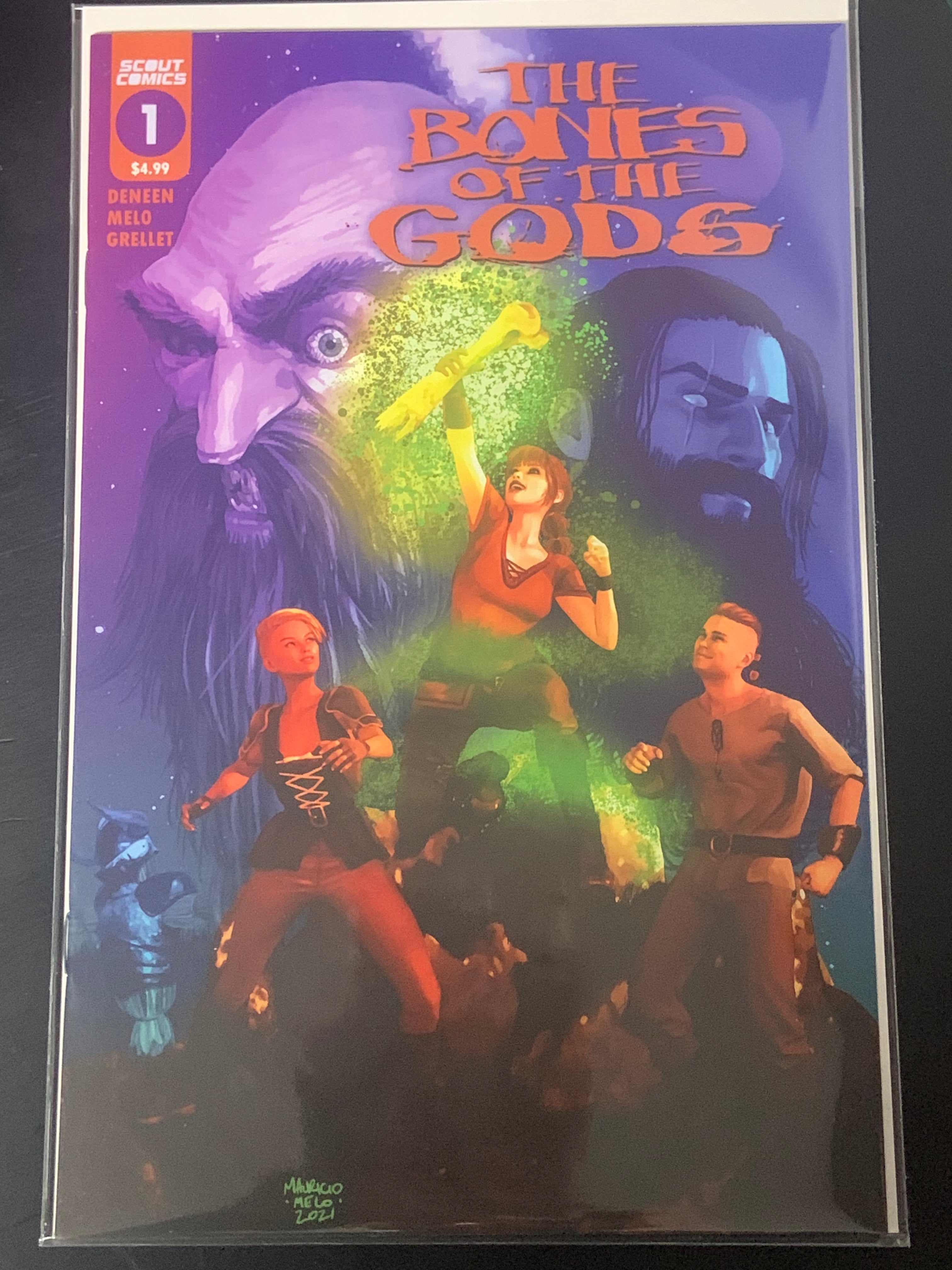 The Bones of The Gods 1 Scout Comics 2022 1:10 Variant