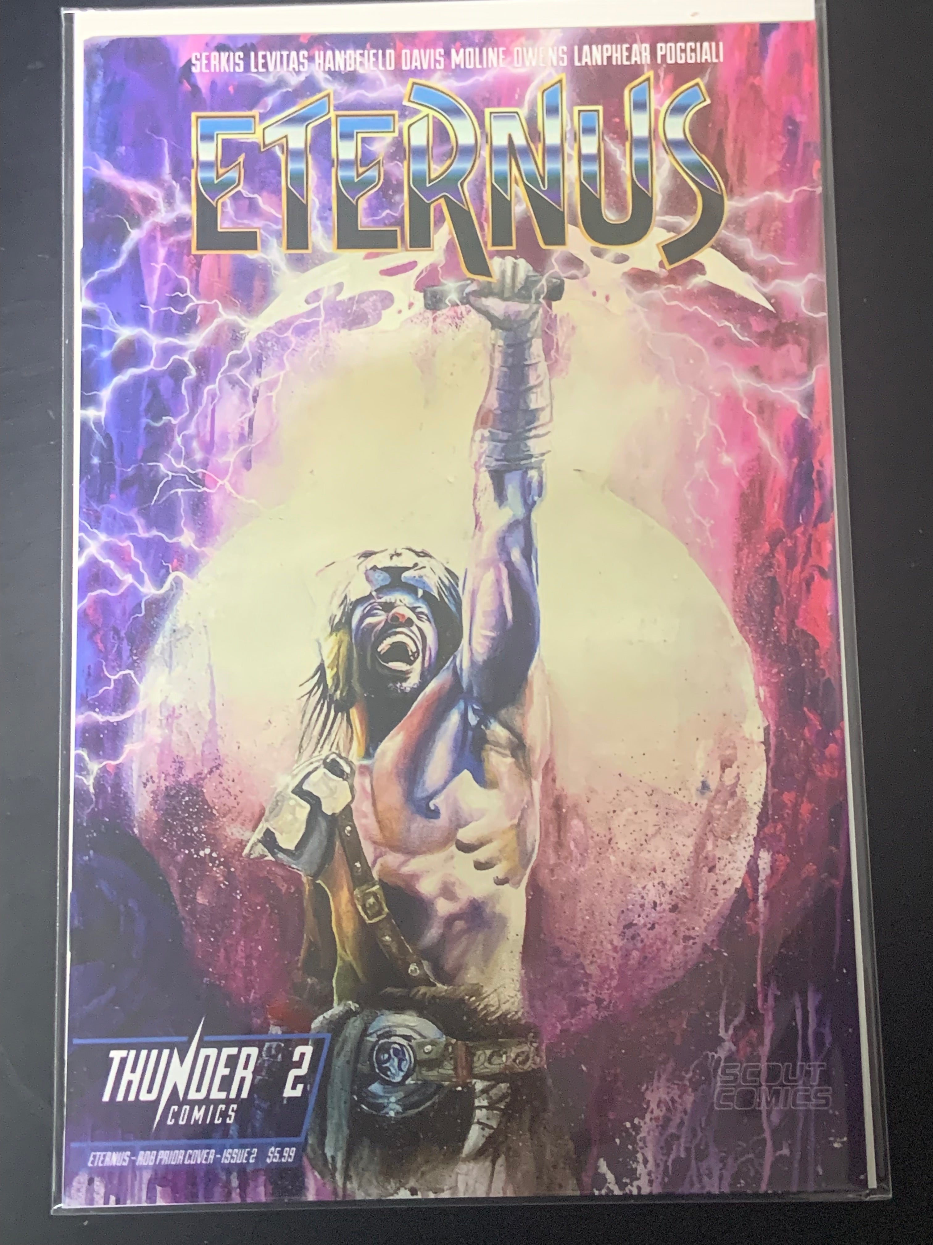 Eternus 2 Scout Comics 2023 Andy Serkis