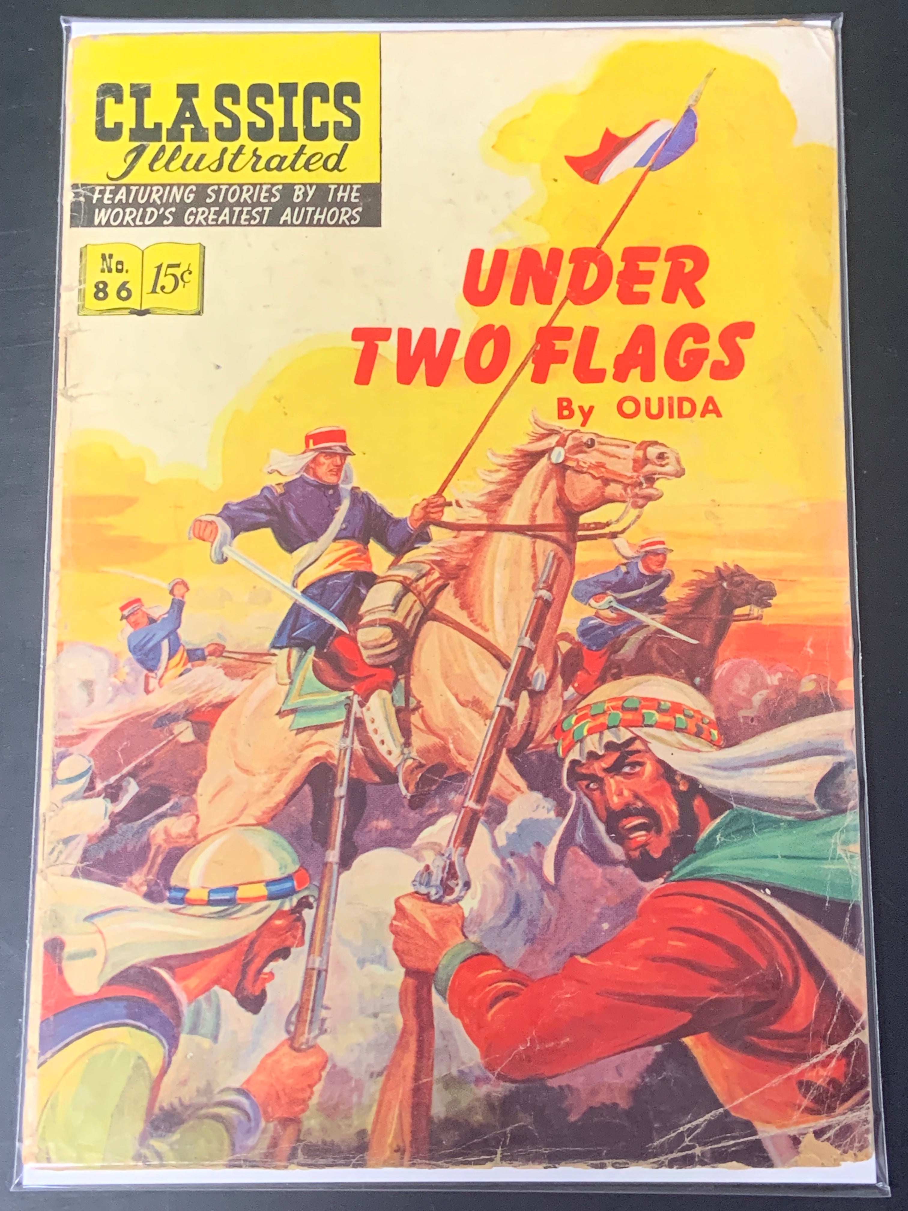 Classics Illustrated 86 1951 Under Two Flags