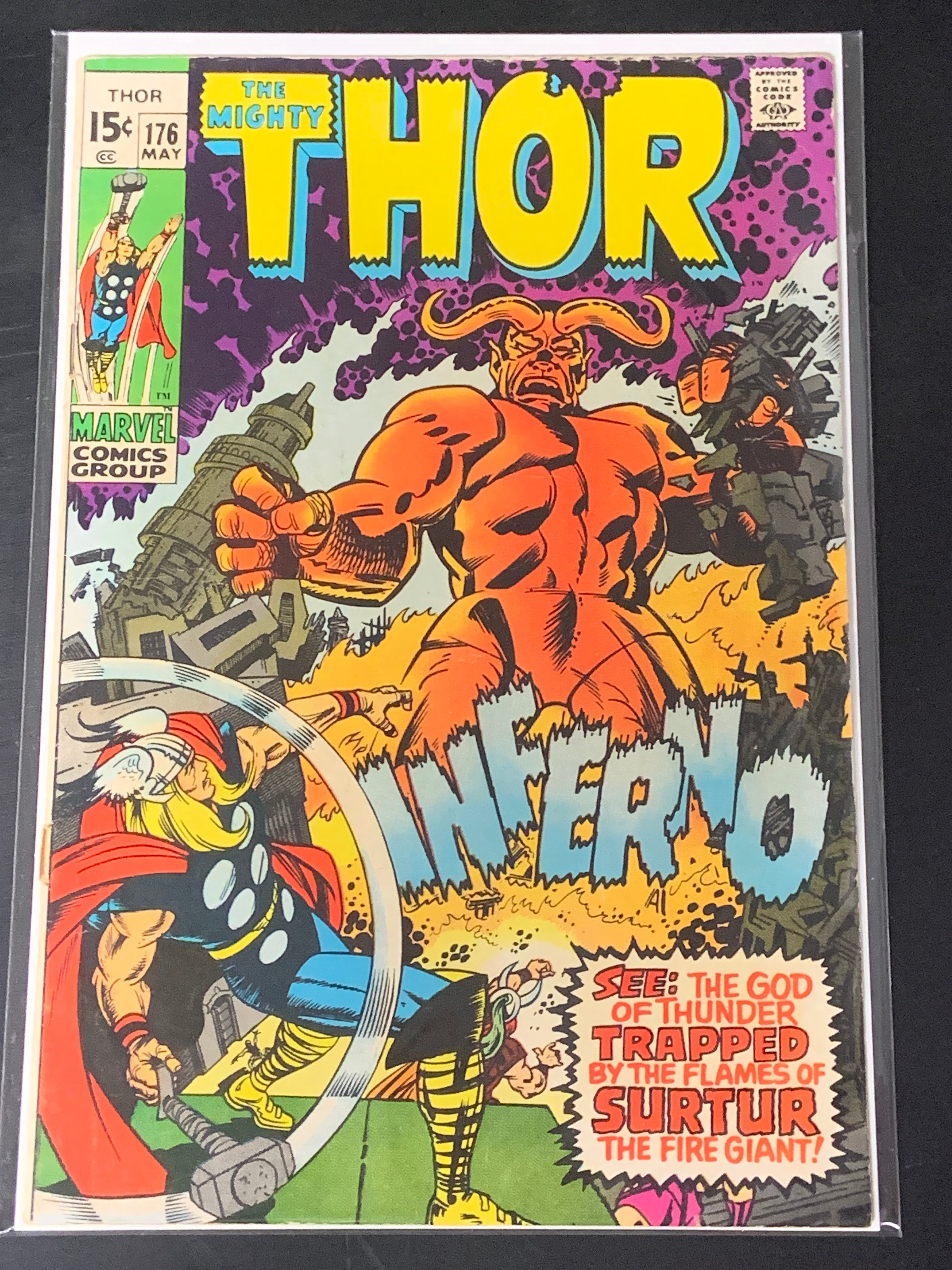 Thor 176 Marvel 1970 Stan Lee & Jack Kirby