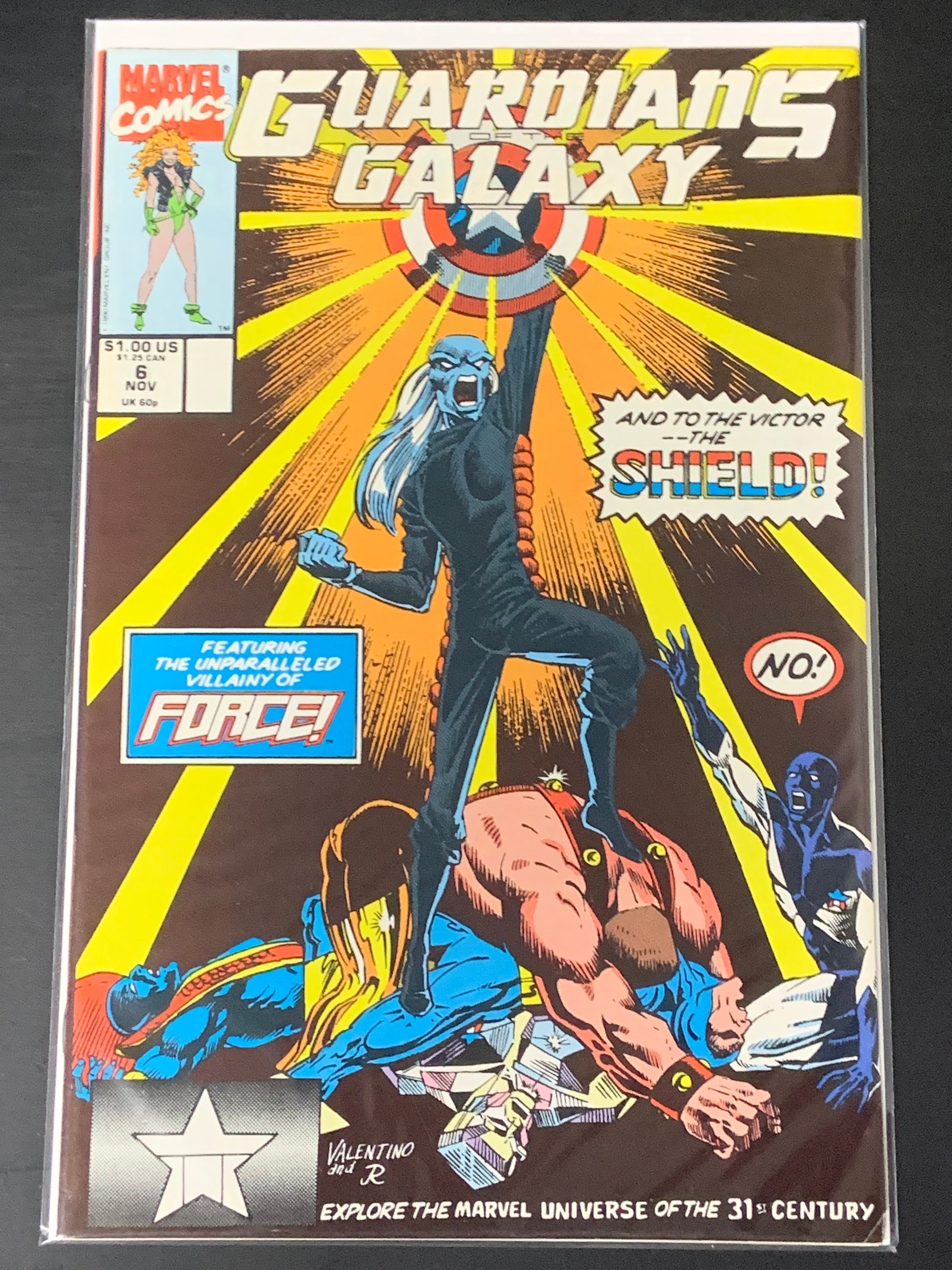 Guardians of the Galaxy 6 Marvel 1990 1st Solo Series