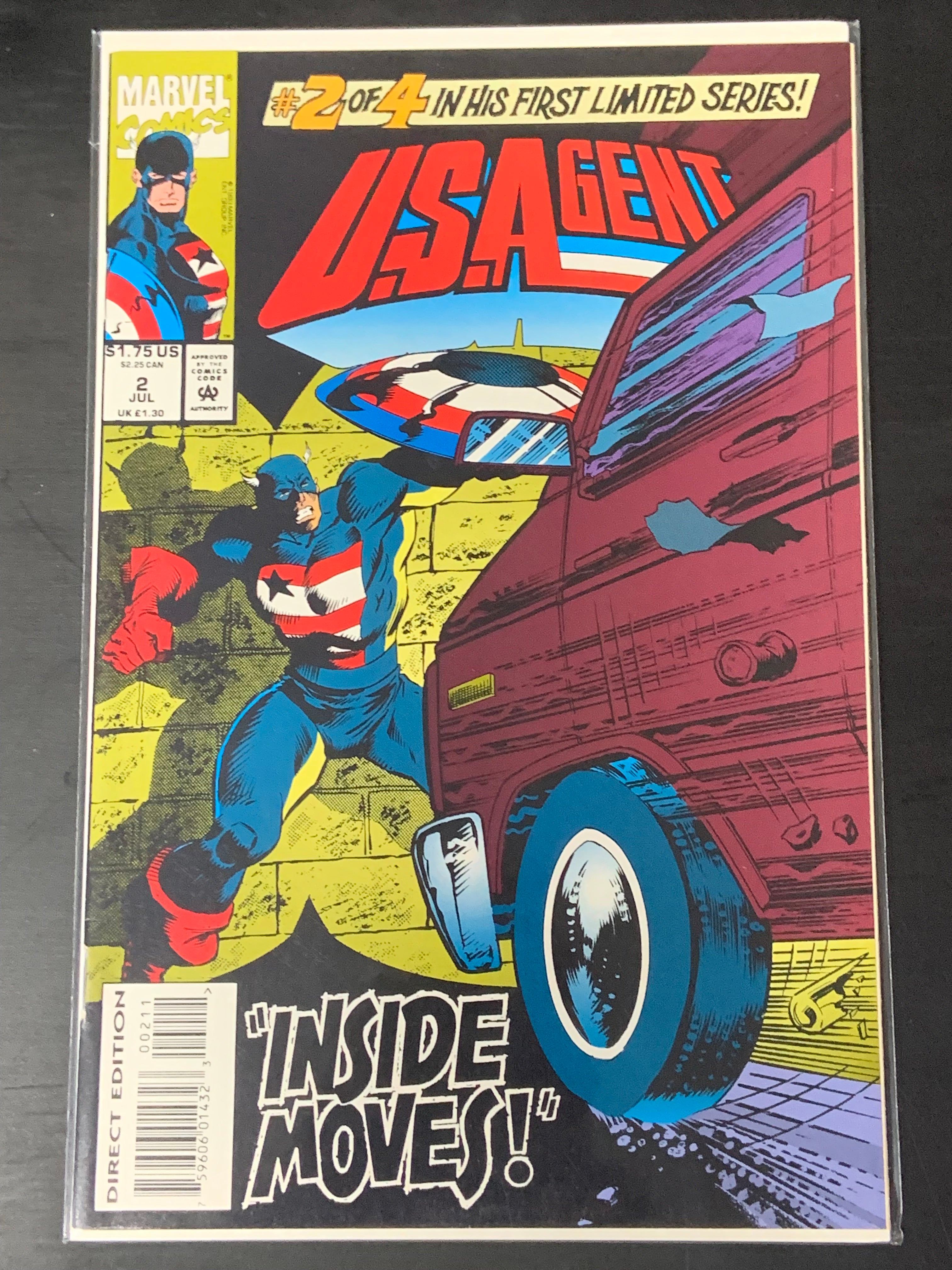 U.S.Agent 2 Marvel 1993 1st Solo Series