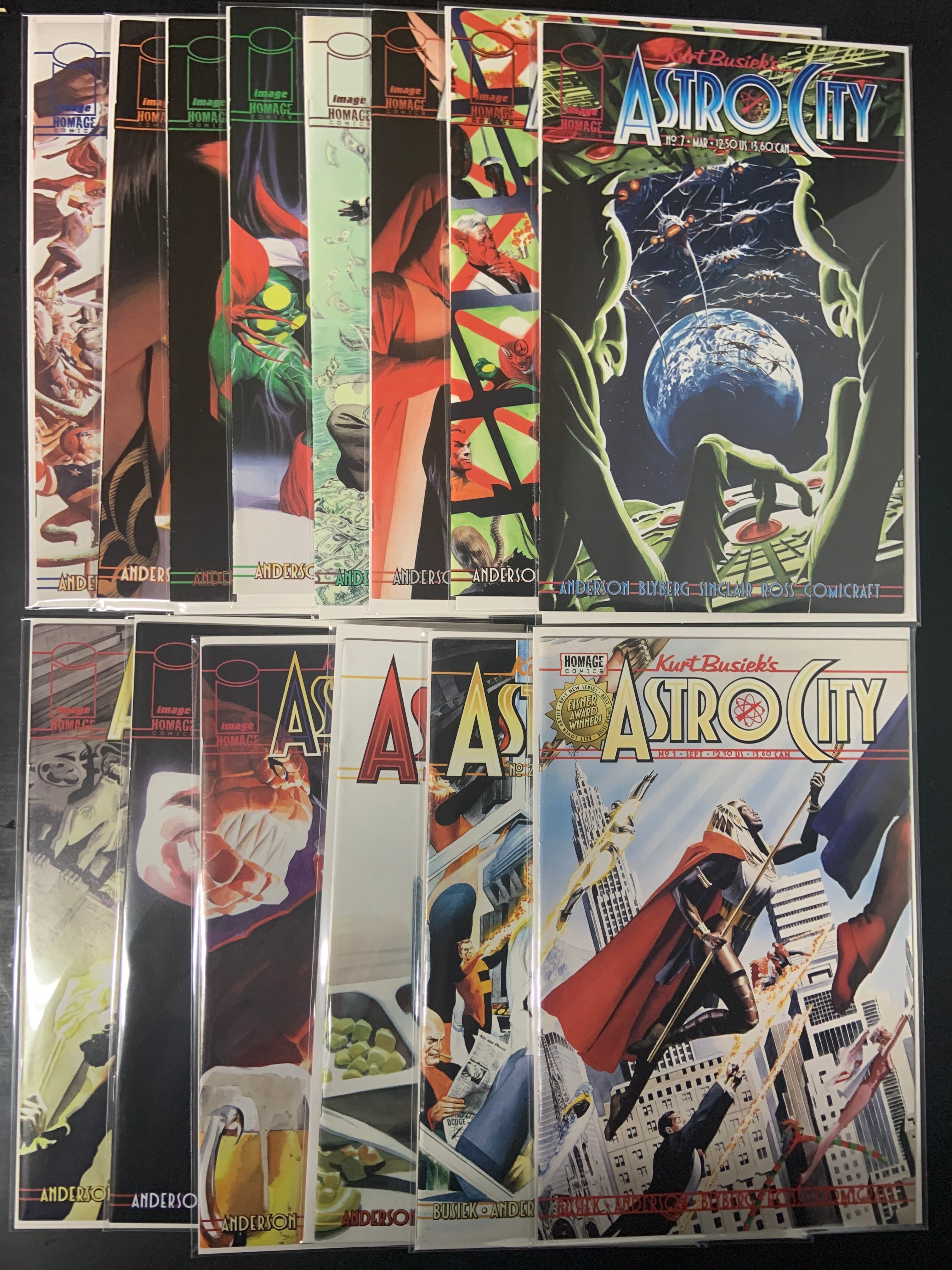 Astro City Image 1996 1-13 plus 1/2, Set of 14, Multiple 1st App, Alex Ross Art