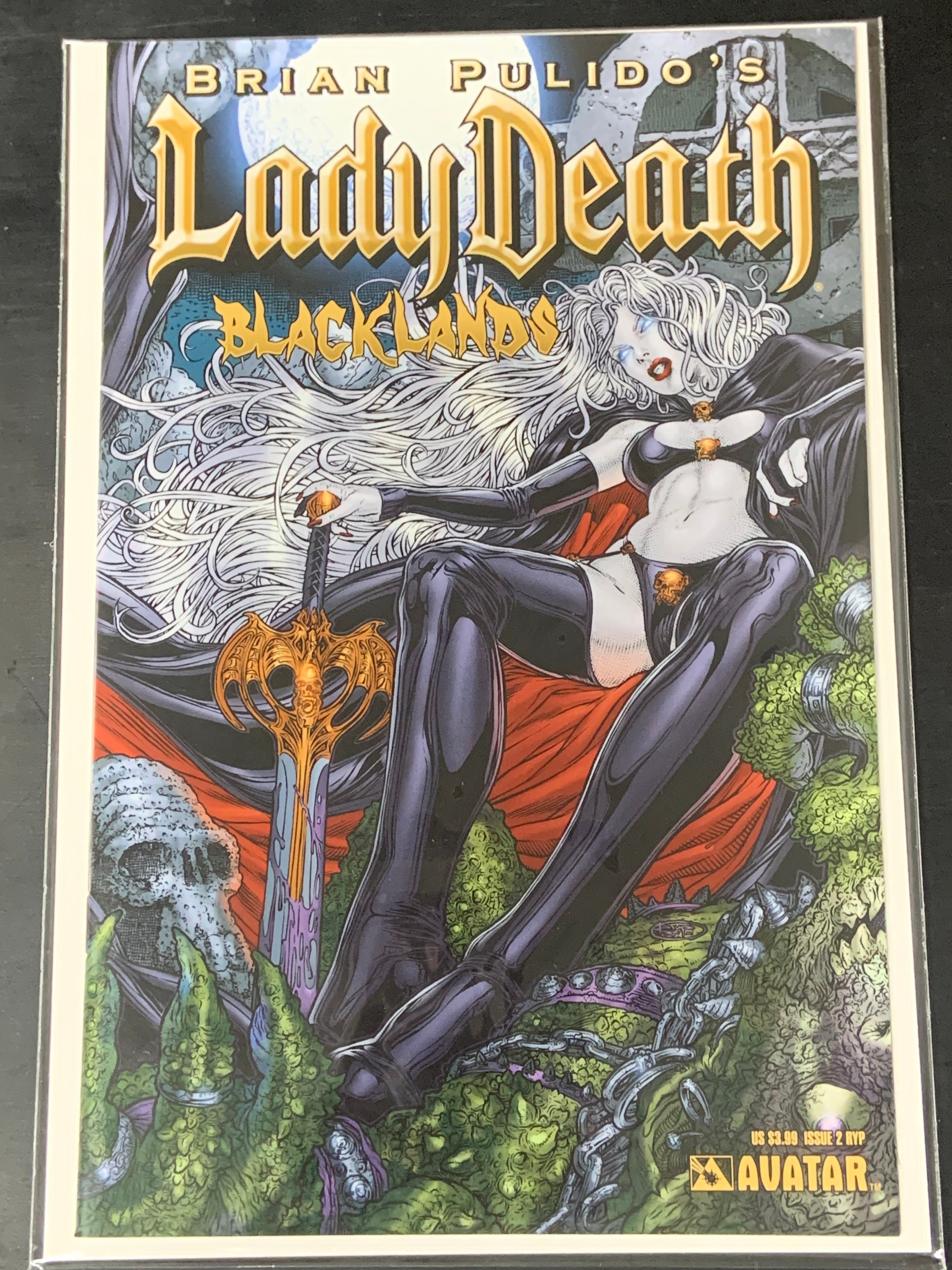 Lady Death Blacklands 2 Avatar Ryp Variant