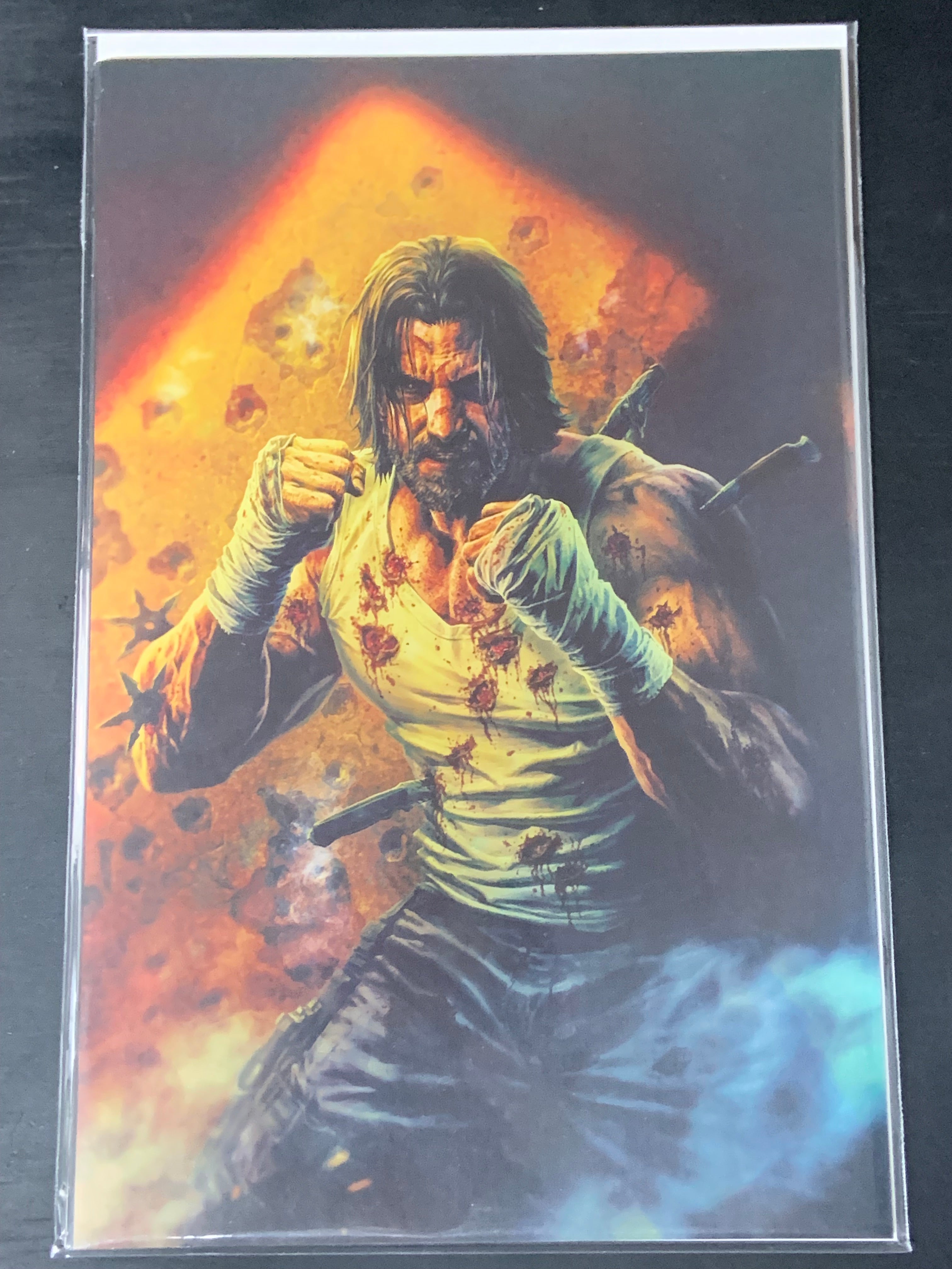 BRZRKR 1 Boom! Studios 2021Lee Bermejo 1:100 Virgin Variant