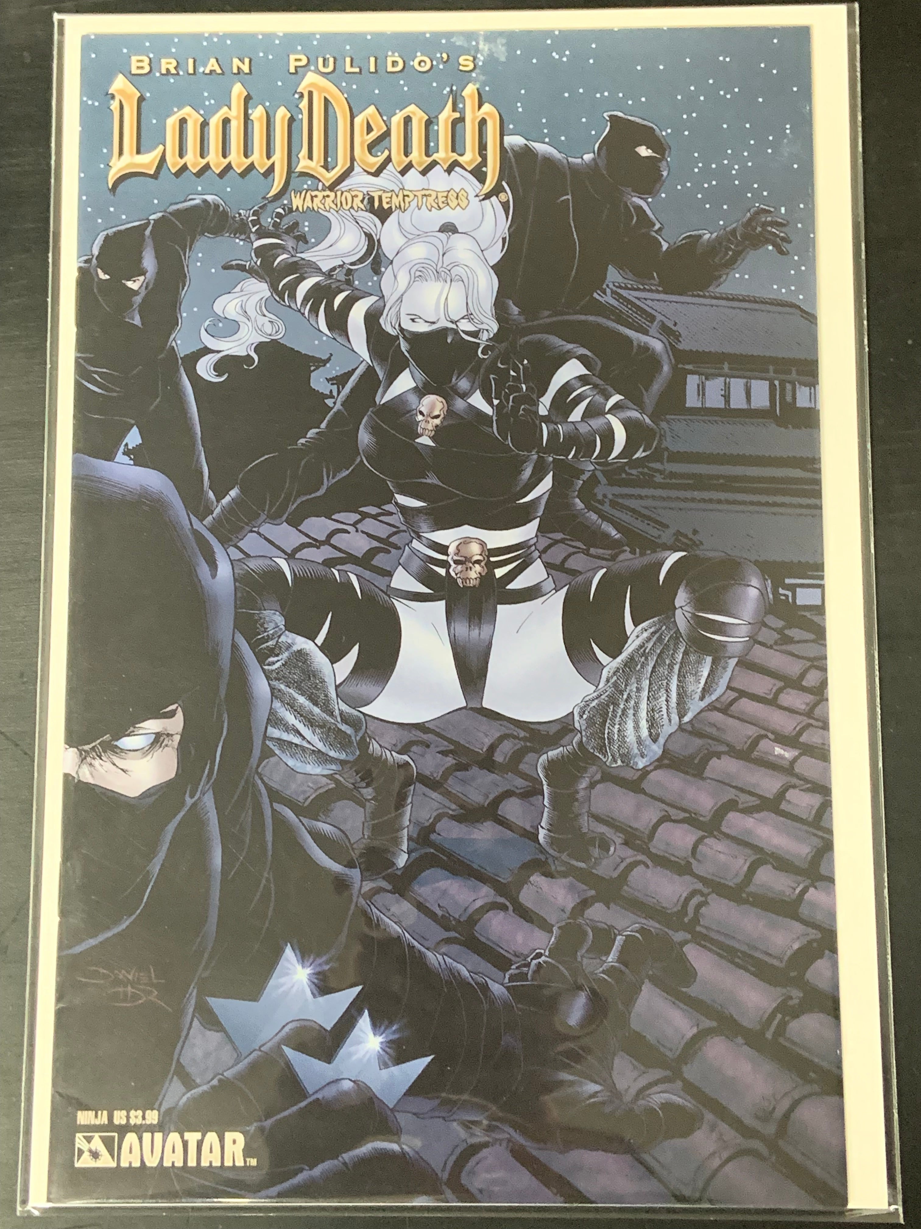 Lady Death Warrior Temptress 1 Avatar Comics 2007 Ninja Edition