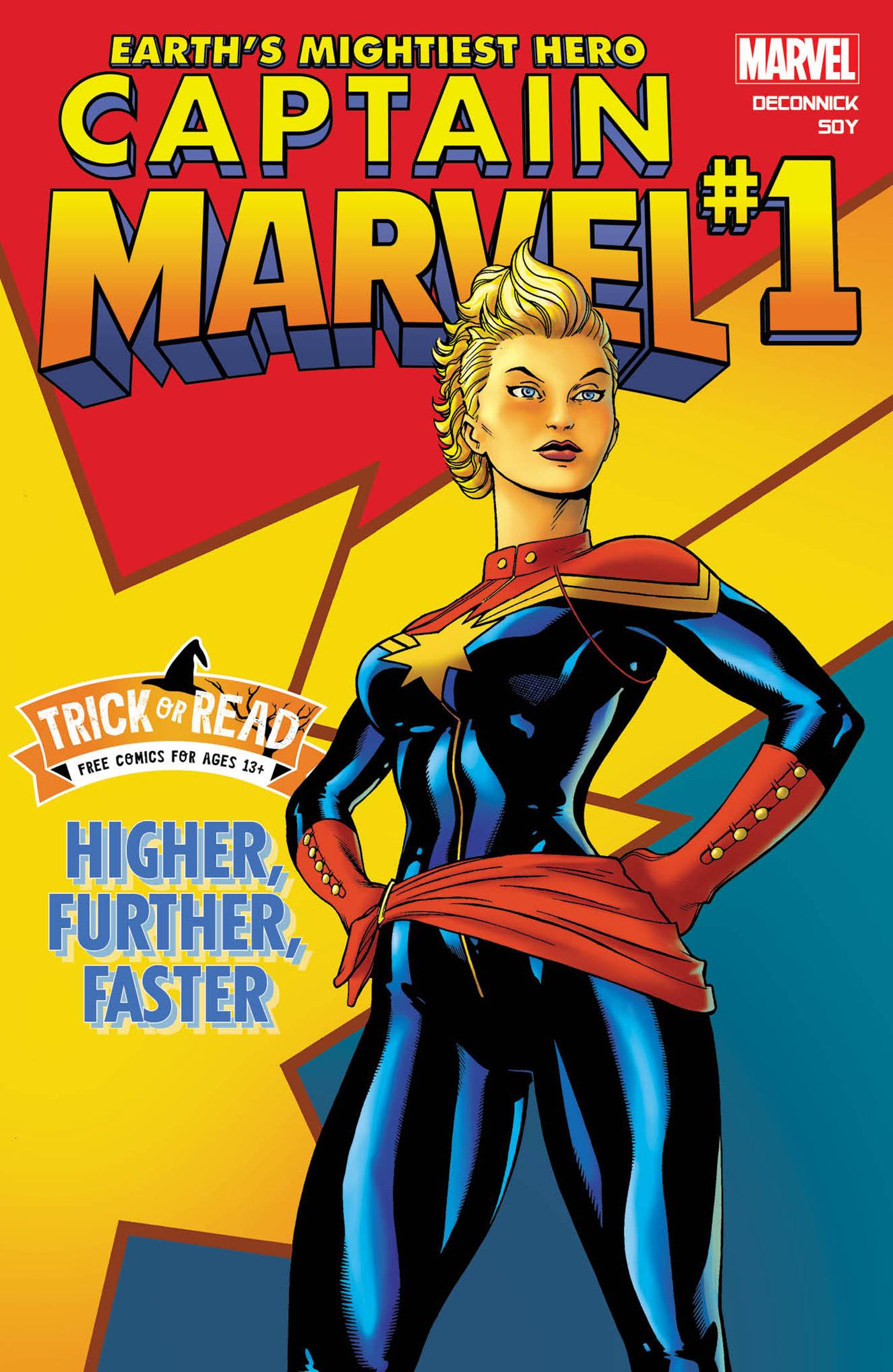 CAPTAIN MARVEL: HIGHER, FURTHER, FASTER 1 MARVEL HALLOWEEN TRICK-OR-READ 2023
