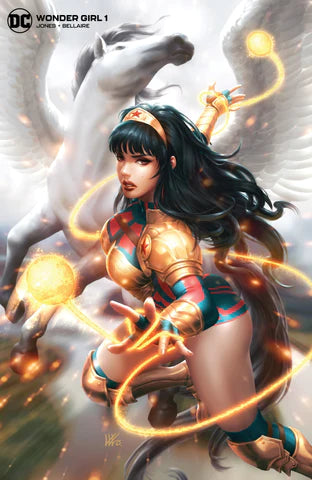 WONDER GIRL #1 KENDRICK "KUNKKA" LIM MINIMAL TRADE DRESS EXCLUSIVE