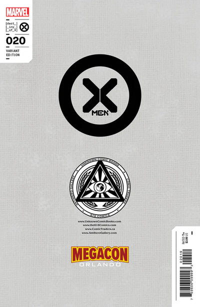X-MEN 20 NATHAN SZERDY MEGACON EXCLUSIVE VIRGIN