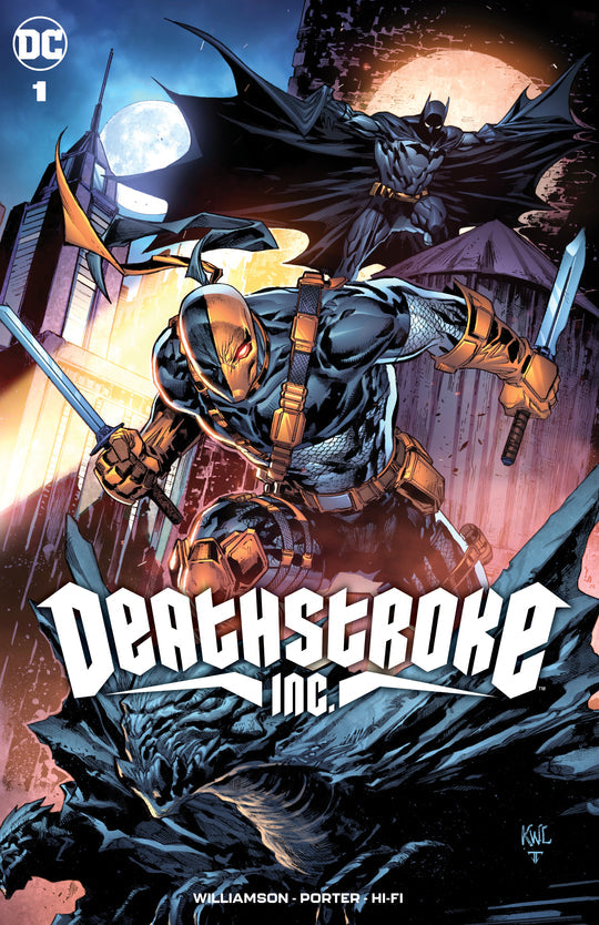 DEATHSTROKE INC. #1 - KEN LASHLEY EXCLUSIVE