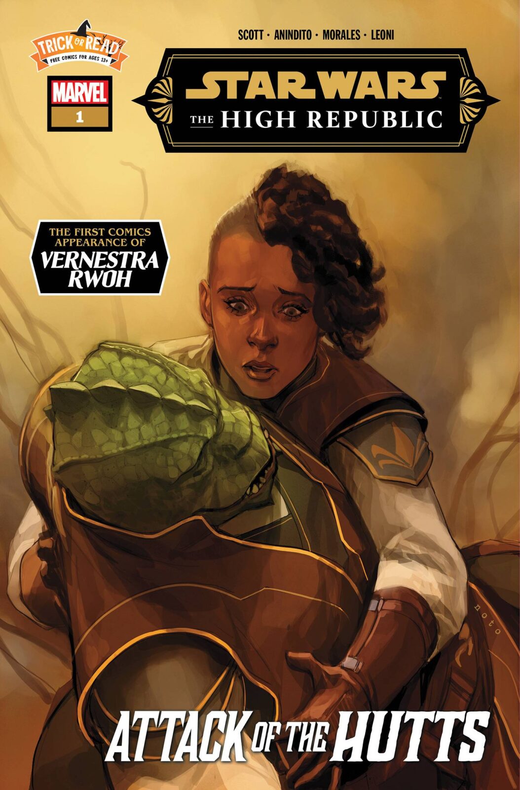 STAR WARS THE HIGH REPUBLIC: ATTACK OF THE HUTTS 1 - HALLOWEEN TRICK-OR-READ 2023