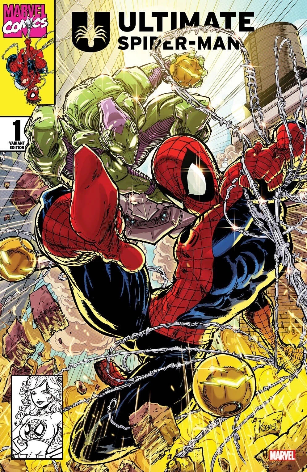 Ultimate Spider-Man 1 Karee Andrews Exclusive
