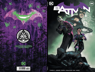 BATMAN #100 MIGUEL MERCADO VIRGIN EXCLUSIVE