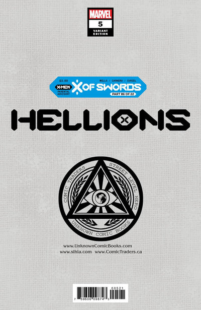 HELLIONS #5 JAY ANACLETO VIRGIN EXCLUSIVE