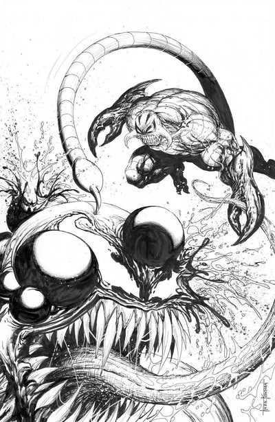 VENOM #30 TYLER KIRKHAM SECRET VIRGIN SKETCH EXCLUSIVE