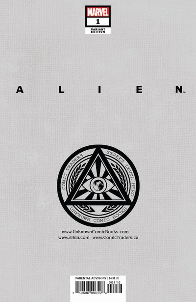 ALIEN #1 MARVEL MARCO MASTRAZZO EXCLUSIVE