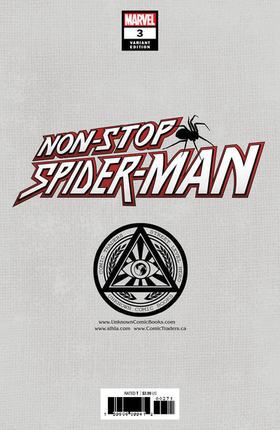 NON-STOP SPIDER-MAN #3 MARVEL GABRIELE DELLOTTO EXCLUSIVE