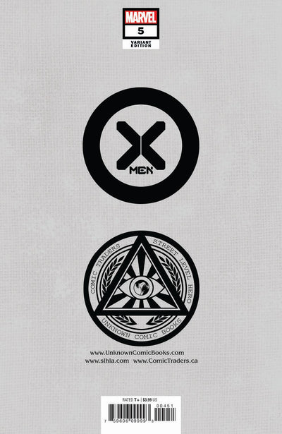 X-MEN #5 MARVEL DAVID NAKAYAMA EXCLUSIVE