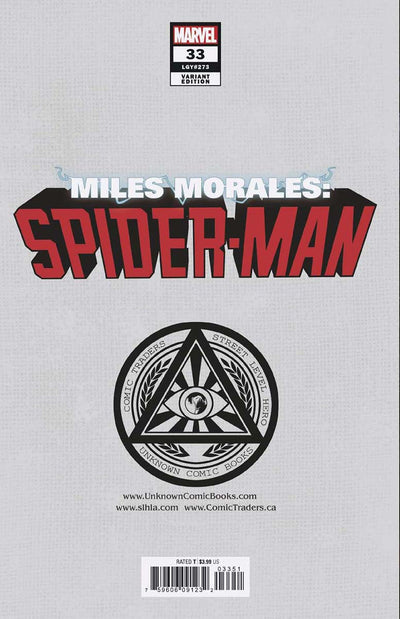 MILES MORALES SPIDER-MAN #33 GABRIELE DELL'OTTO EXCLUSIVE