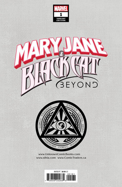 MARY JANE & BLACK CAT: BEYOND 1 MARVEL MARCO TURINI EXCLUSIVE
